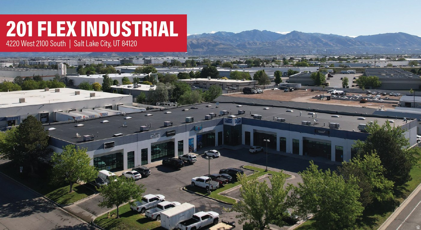 Total Available SF: 2,116 SF - Warehouse SF: 1,397 SF - Office SF: 719 SF  Clear Height: 19'  One (1) Automatic 10'x12' GL Door  Fire Sprinkler System  One (1) Gas Forced Heater  Temperature Controlled Warehouse  Zoning: M-1  Power: 200 Amp 120/208V 3 Phase-4 Wire  Two (2) Restrooms  LED Lighting Throughout Warehouse  Skylight in Warehouse  Security System Installed  Access: Great access from Bangerter and highway exposure on Highway 201  Location: Located within Centennial Industrial Park on Salt Lake City's west side, this property offers exceptional access to four major freeways - I-15, I-80, the 201 Freeway, and Bangerter Highway. The park's central position in the Salt Lake Valley provides convenient connectivity to the Salt Lake City International Airport and Union Pacific's Intermodal Facility.