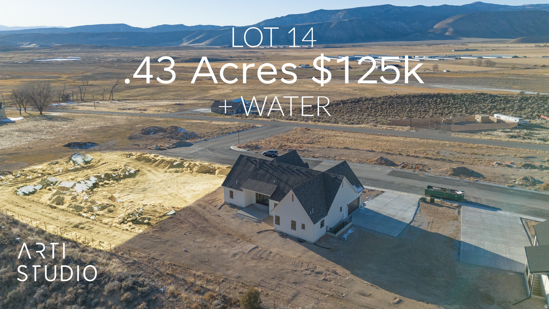 LOT 14 (.43 acres) Available in the new subdivision of Manti Crystal Springs build your dream home where you can stretch out, relax and enjoy beautiful views within a hop, skip and a jump from Manti's downtown. These Improved lots have water power and sewer and are ready for your custom home. Bring your own builder and plans, OR we can build to suit with your plans or ours. Don't forget to bring your horses, cows, goats or chickens, they are welcome! There is culinary water from the city and pressurized irrigation will be installed and available for use to each lot. This neighborhood is planned for comfortable homes and spacious surroundings that fit into an elevated country feel with NO HOA! (See our CC&Rs for details). Drop by and pick your lot today!