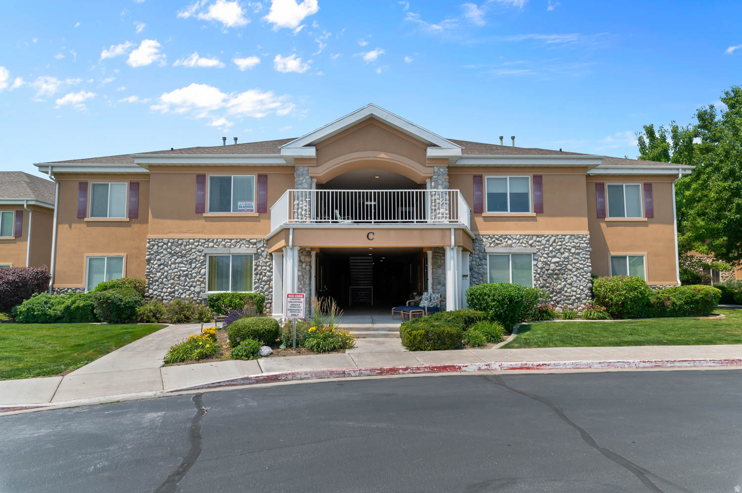 Huge Price Reduction!!!--Incredible buy!!! Welcome to the largest and most spacious one-bedroom unit in highly sought-after Timpanogos Village, Utah County's premier 55+ community. An elevator will take you right upstairs. This beautifully updated condo offers comfort, convenience, and a vibrant lifestyle in a well-maintained setting. Step inside to discover a bright, open floor plan featuring 9-foot ceilings that create an airy, expansive feel throughout the main living area. The generous living room provides ample space for relaxing or entertaining, while the adjoining kitchen is equipped with granite countertops, bar seating, abundant cabinetry, and plenty of storage. Recent updates include new luxury vinyl plank (LVP) flooring, fresh paint, and updated faucets, making this home truly move-in ready. The large bedroom offers excellent space and comfort, complete with a walk-in closet and easy access to a well-appointed bathroom. Enjoy the added convenience of a private storage shed, providing extra space for your belongings. Timpanogos Village residents enjoy beautifully landscaped grounds and a wide range of amenities, including a pool, hot tub, clubhouse/party room, game room, media library, and on-site beauty salon-perfect for an active and social lifestyle. The monthly HOA fee covers cable TV, internet, water, sewer, trash, and full grounds maintenance, offering low-maintenance living and peace of mind. Don't miss this opportunity to own a spacious, updated home in one of Utah County's most desirable 55+ communities. Buyer to verify all information.