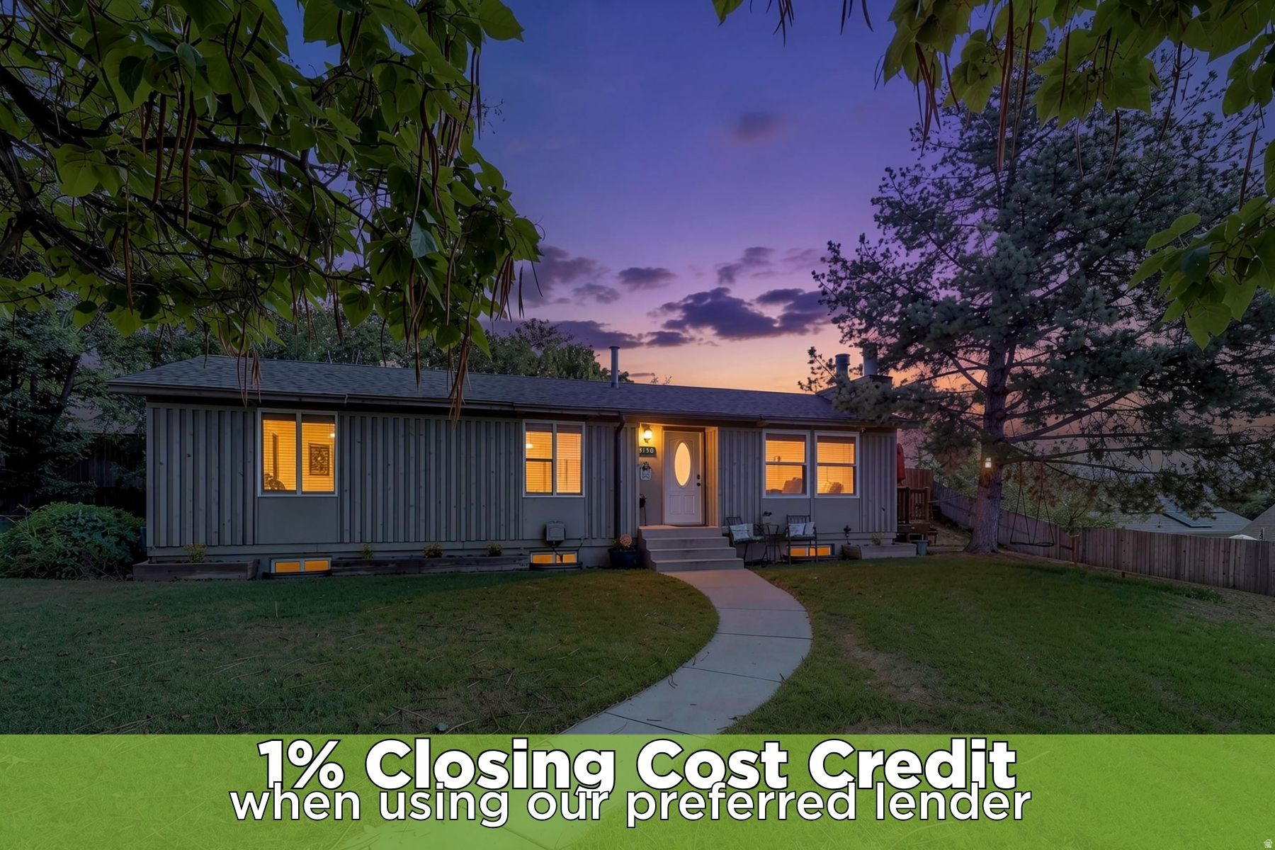 **Showings will be begin Sat 7/11 at 12:00 with Open House**This spacious 5-bedroom, 3-bath rambler sits among mature trees with HOA-maintained green space out front. Fresh paint! Low-maintenance curb appeal that actually delivers. Step inside to an open floorplan that makes everyday living and entertaining effortless, plus a furnished basement that adds serious flexible living space. The big-ticket items are already done: a new furnace and AC were installed last year, and the kitchen comes equipped with a new refrigerator and dishwasher. Out back, a private yard gives you space to breathe without the neighbors looking over your shoulder. Unwind on the private deck with mountain views, and enjoy the included patio furniture, or take a few more steps and relax on the tree swing. Location doesn't get more convenient: tucked between Bangerter Highway and 2-15, with quick access to both, plus close proximity to Valley Fair Mall and Harry S. Truman Elementary.