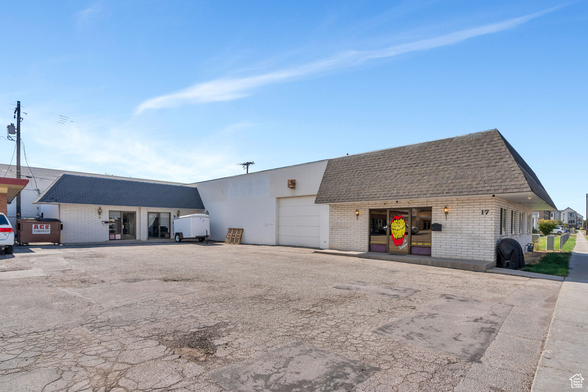 Fantastic opportunity to own both a well-established drapery business and an industrial building, conveniently located less than five minutes from I-15 in South Salt Lake. This turnkey operation includes all equipment, tools, and supplies needed to seamlessly continue or expand the established drapery business, which has built strong relationships over 30 years with several large recurring accounts. The business operates in a high-demand niche market with exponential room for growth. The property features two separate units-one of which is currently leased for $1,080 per month, providing immediate rental income and added investment stability. The space offers ample room for production. Don't miss out on this amazing opportunity for both business owners and investors looking to establish or grow their presence in a highly accessible industrial corridor! Measurements provided as a courtesy only, buyer to verify all info.
