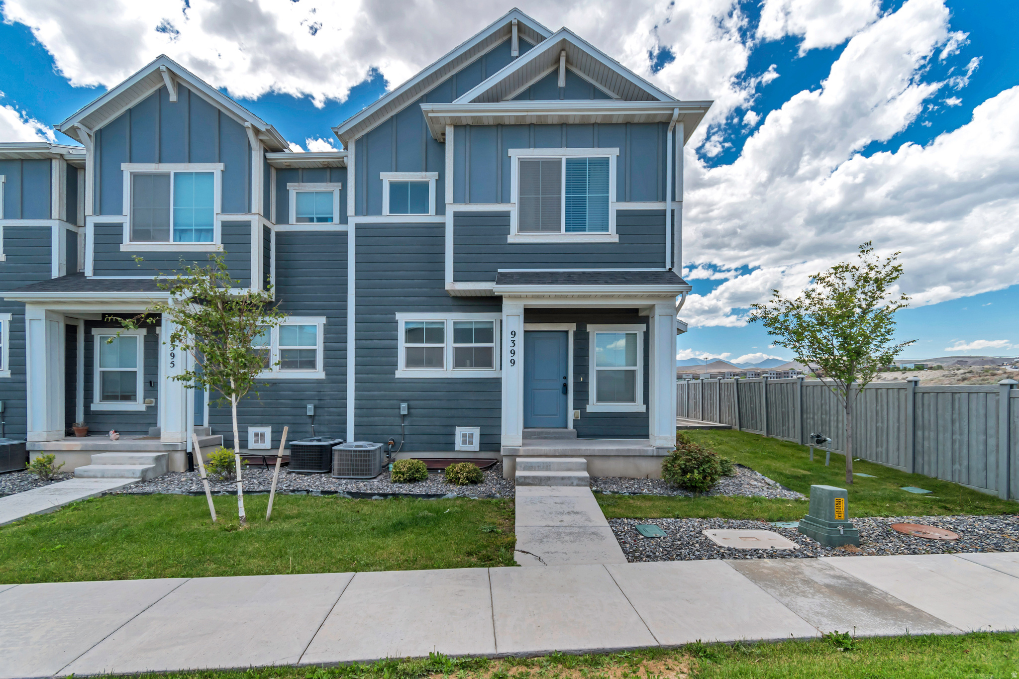 Adorable and move-in ready, this beautifully maintained 3-bedroom, 2.5-bath townhome offers the perfect combination of style, comfort, and convenience! Centrally located with easy highway access and close to shopping, dining, and everyday amenities, you'll love the lifestyle this home provides. The bright and inviting kitchen features quartz countertops, stainless steel appliances, a gas range, stylish pendant lighting, tile backsplash and a spacious pantry. Durable LVP flooring flows throughout the main living areas, creating a modern and cohesive feel. Upstairs, you'll find a conveniently located laundry room near the bedrooms, along with a spacious primary suite featuring a large bathroom with dual sinks and a walk-in shower. The fully finished basement offers endless possibilities for a family room, home office, gym, playroom, or guest space. Guest parking is conveniently located right next to the unit. Enjoy summer days relaxing at the community pool or taking advantage of the playground and pickleball courts. This charming townhome is the perfect place to call home!