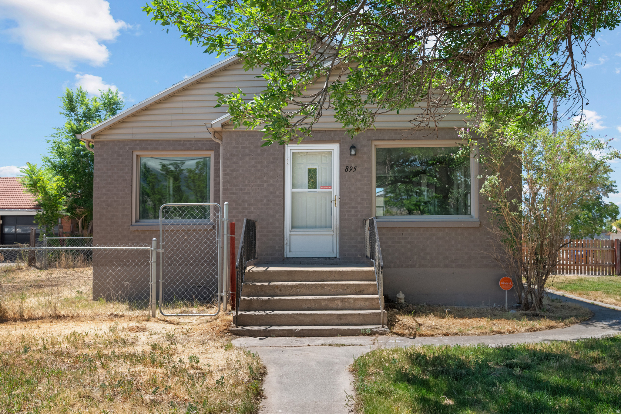 Charming Updated Rambler in the Heart of Orem! Situated on a desirable corner lot! This home received thoughtful updates in 2019, including an updated kitchen, updated bathrooms and new flooring. The main floor features a master suite with its own private bath, along with a comfortable layout that includes abundant natural light. The full, finished basement adds valuable additional living space with three more bedrooms, a second living area, and abundant storage. Outside, you'll find a spacious corner lot with great potential to make it your own. Whether you're envisioning a refreshed lawn, garden beds, or a backyard retreat, there's plenty of room to bring your vision to life.  The spacious detached garage offers excellent storage and parking. Located just blocks from I-15, this home offers easy access to shopping, dining, and commuting routes. Square feet as per County.  Buyer and Buyer's Broker to verify all information including square footage and acreage.