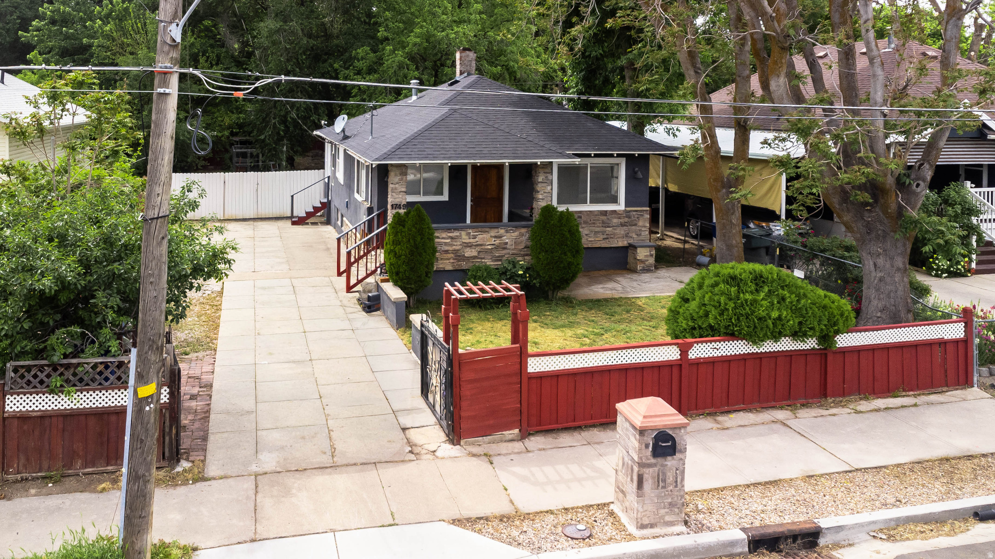 Classic Ogden charmer with timeless character and modern peace of mind. This 4-bedroom, 2-bathroom home offers 1,416 square feet of comfortable living with a functional layout and major system updates - including plumbing, furnace, central A/C, and water heater - so you can move in with confidence. Enjoy stunning mountain views right from home, a fully fenced yard perfect for outdoor living, and an impressive 7 parking spaces. Whether you need room for guests, extra vehicles, or recreational equipment, the space is there. Located in the heart of Ogden's established Jefferson neighborhood, you're just minutes from the Junction, local parks, and walking trails. Easy access to I-15 makes commuting a breeze, and you're close to everything Ogden has to offer - dining, entertainment, and world-class outdoor recreation in the Wasatch Mountains. A rare opportunity to own a piece of Ogden history with the updates that matter most