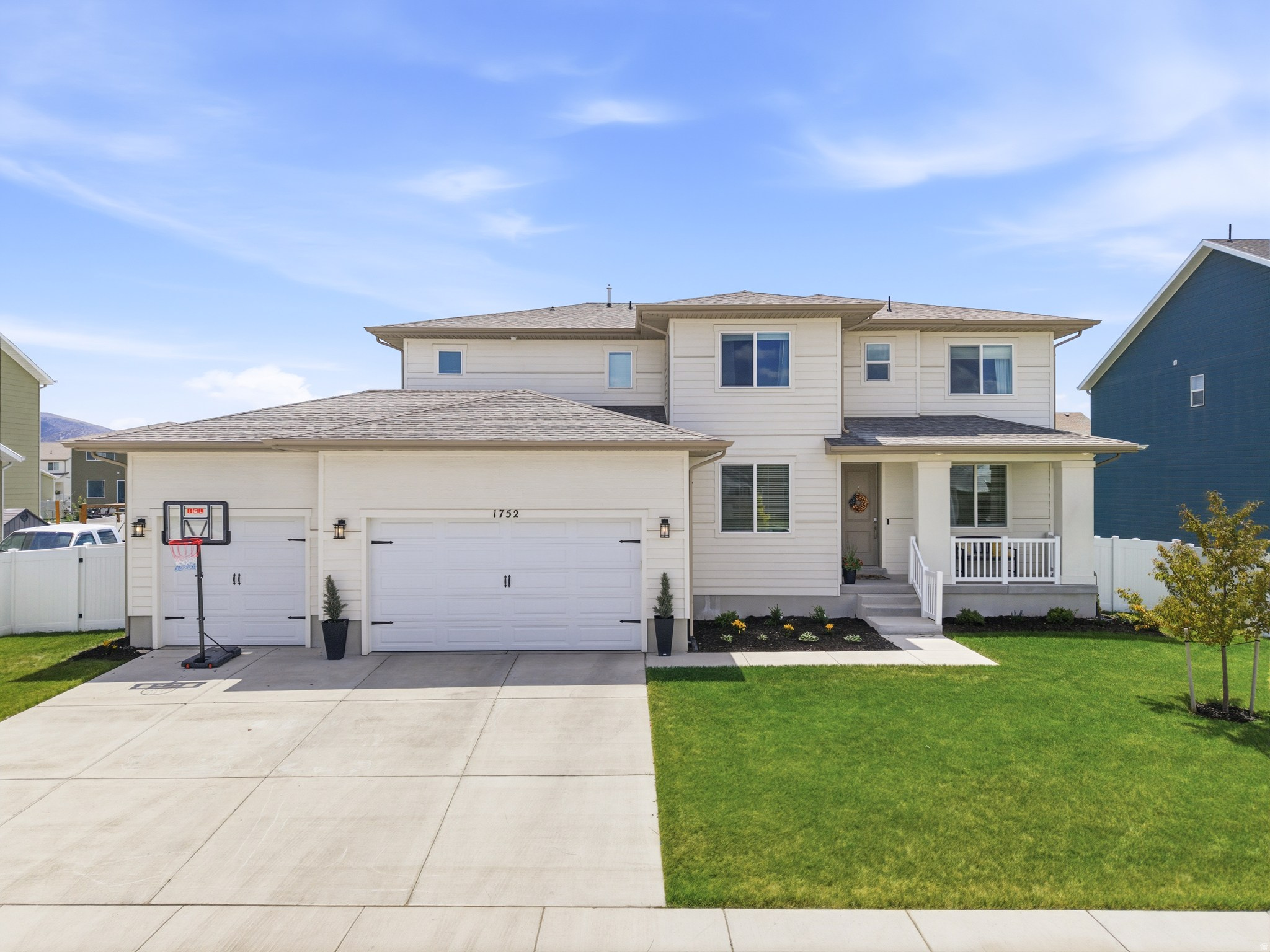 This Parkway Fields beauty brings the space, style, and flexibility you have been searching for. Sunlight pours through tons of windows, highlighting the open layout, durable LVP flooring, and stunning quartz countertops that make everyday living feel elevated. The 3 car garage gives you room for vehicles, toys, and storage, while the fenced and landscaped yard is ready for summer BBQs, pets, and play. Need more room later? The large unfinished basement offers space to grow, create, or customize. Located close to schools, parks, shopping, plus ATV and hiking trails, this home makes it easy to enjoy both convenience and adventure!