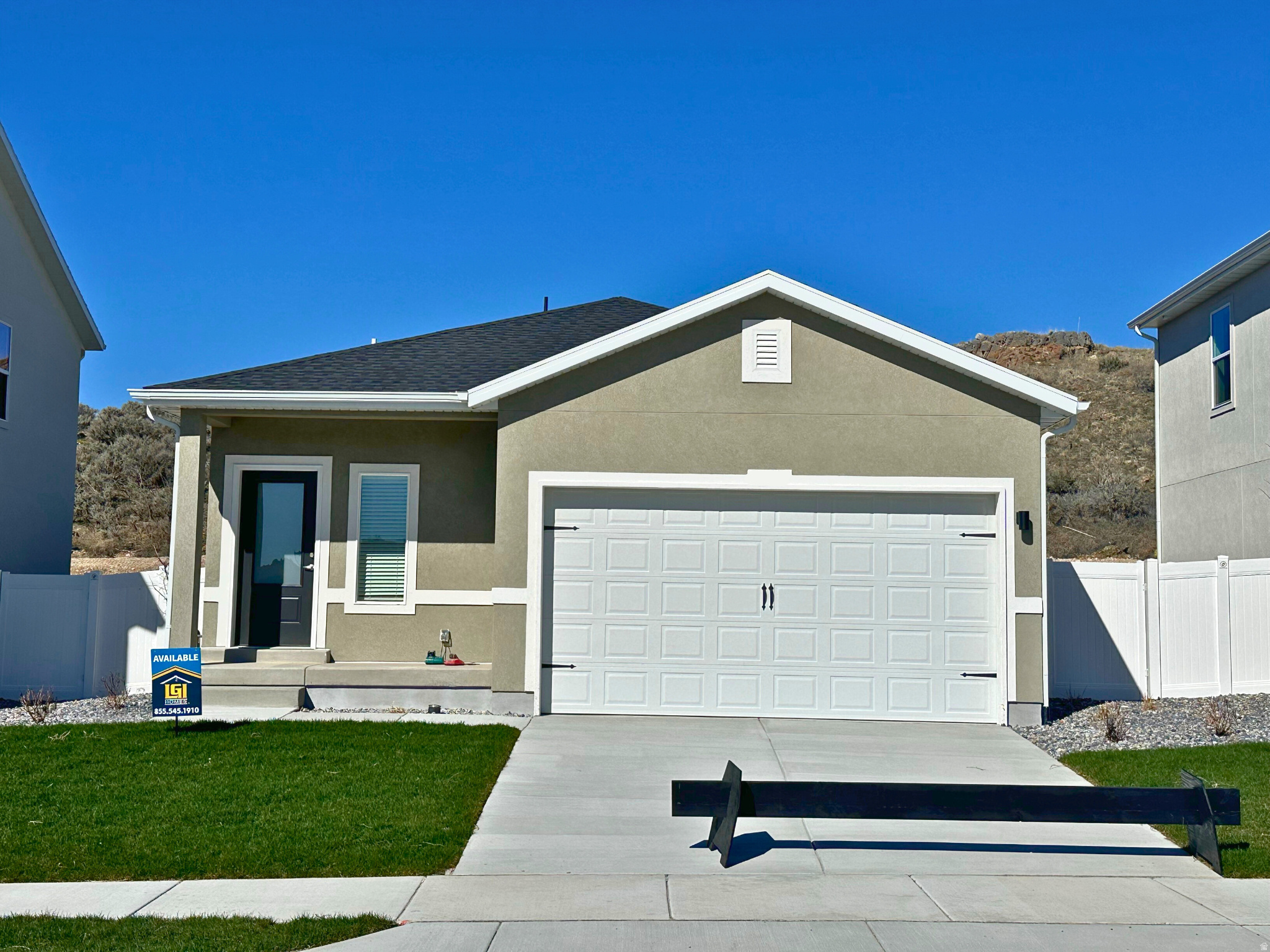 Have a client looking for a brand new home with 3 bedrooms and 2 bathrooms? Do they want a fully fenced yard in a quiet neighborhood? Do they have to have a gorgeous view? This home has all of that and much more!