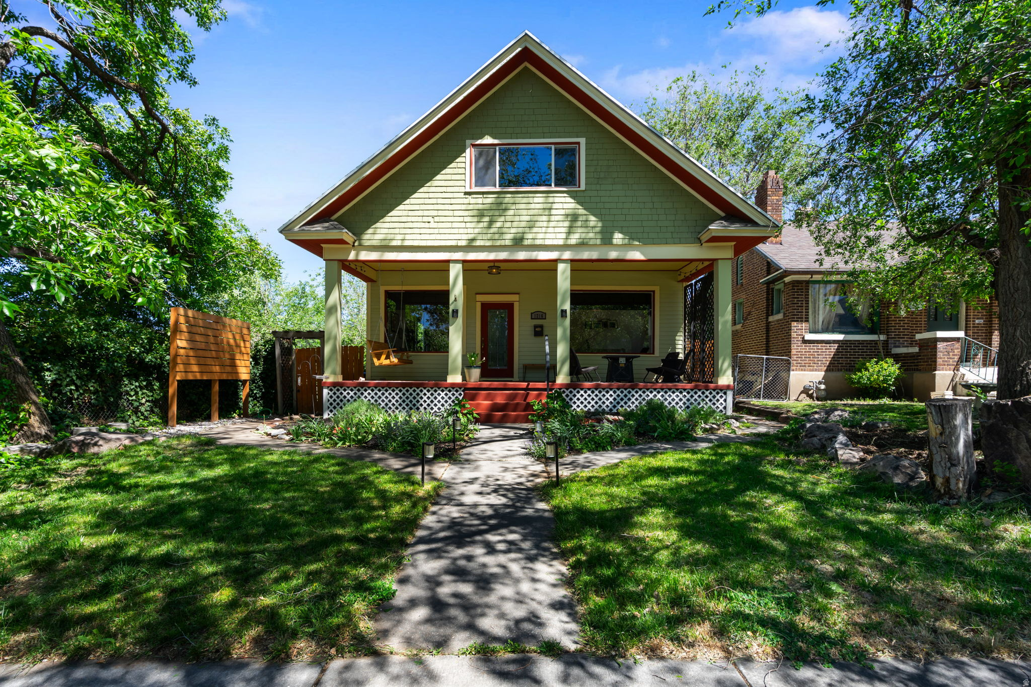 Nestled on Ogden's sought after east bench, this beautifully restored historic home blends timeless charm with modern updates. Features include 10' ceilings, mountain views, updated kitchen and baths, modern electrical and plumbing updates throughout, main floor primary suite, backyard patio, and detached 2 car garage. Listed significantly below September 2025 appraised value. Ask about 1% temporary rate buy down offered through preferred lender.