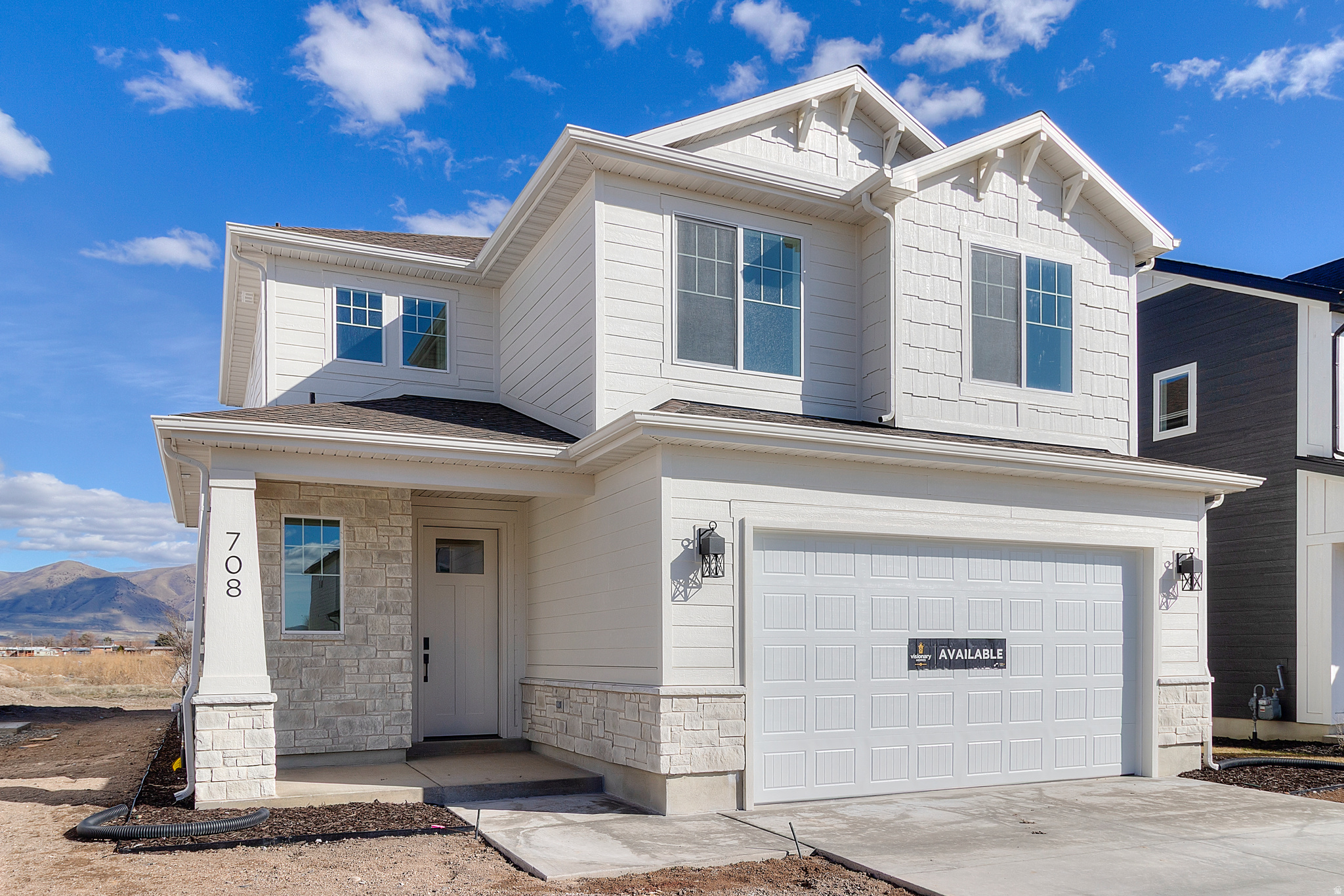 Move-in ready beautiful new construction 2-story home! Full yard landscaping INCLUDED and NO HOA! Inside, you'll find a thoughtfully designed floor plan with modern finishes, open-concept living spaces, and quality craftsmanship throughout. This move-in ready home offers all the advantages of new construction with the added convenience of a completed yard from day one. Don't miss this exceptional opportunity!