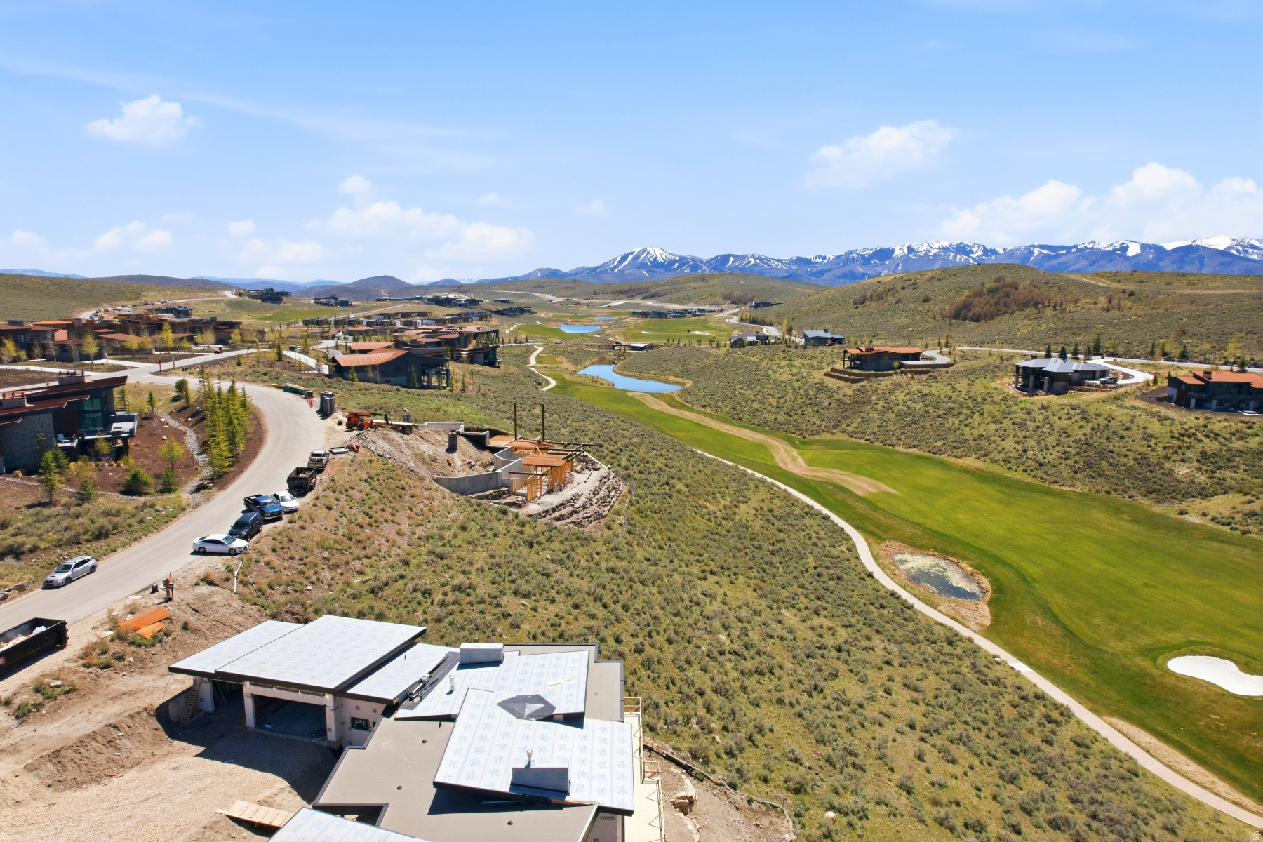 Golf Course Views with Golf Membership Available -- Located above the signature Nicklaus Painted Valley Course, this .89-acre lot is the perfect place to build your dream home in the mountains! This homesite offers stunning golf views. Just minutes from downtown Park City, Promontory stretches over 7,200 acres and is the perfect four-season mountain club for all ages, offering a wide array of activities for the whole family. Common area amenities are available upon acquiring a separate Membership. Membership available through separate purchase pending approval by Promontory Club.