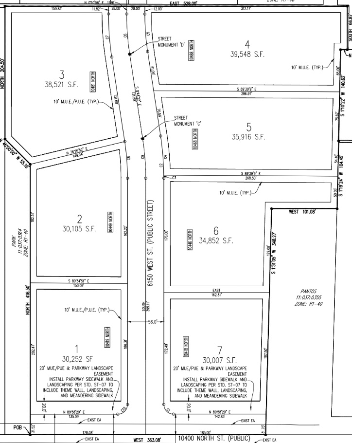 SLOANE ESTATES - Land