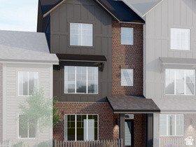 Discover this beautifully designed 4-bedroom, 2.5-bath townhome with a roomy 2-car garage and bright open-concept living. The kitchen showcases white oak soft-close cabinetry, quartz countertops, and stainless steel appliances. Relax in the owner's suite with dual vanities and a euro-glass walk-in shower. Camden Floor Plan.  Estimated completion mid July. Model home open MondaySaturday, 126 PM.