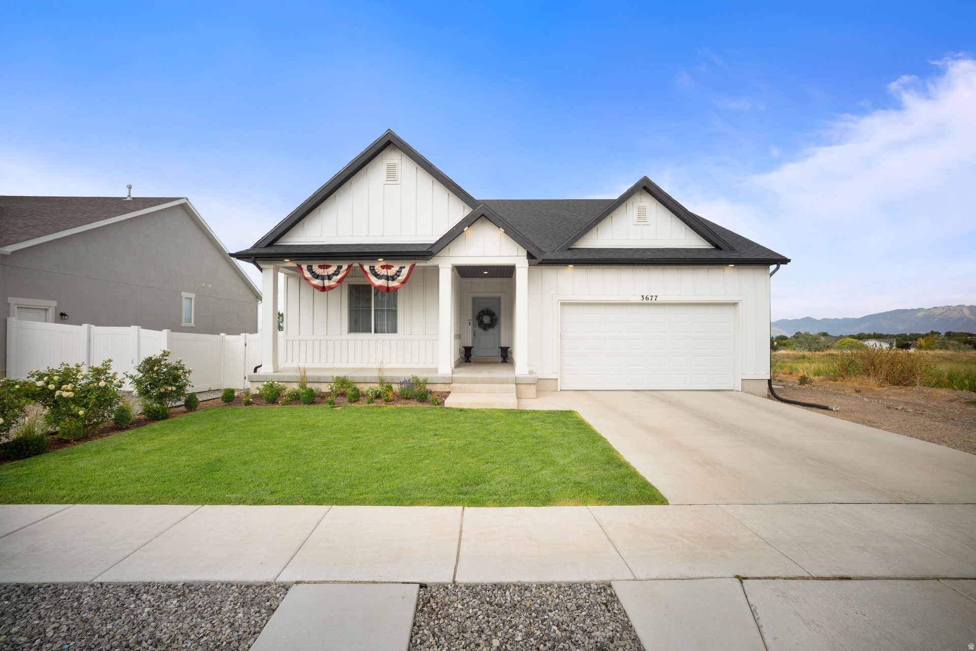 Beautiful 2023 rambler in the Little Valley Gateway community! This home features an open-concept layout with plenty of natural light. Enjoy nearby parks, trails, open space, and community amenities, all with convenient access to shopping, restaurants, and major roadways.  Open House 7/4 from 12pm-2pm! Happy 4th of July!  Square footage figures are provided as a courtesy estimate only and were obtained from County Records. Buyer is advised to obtain an independent measurement.