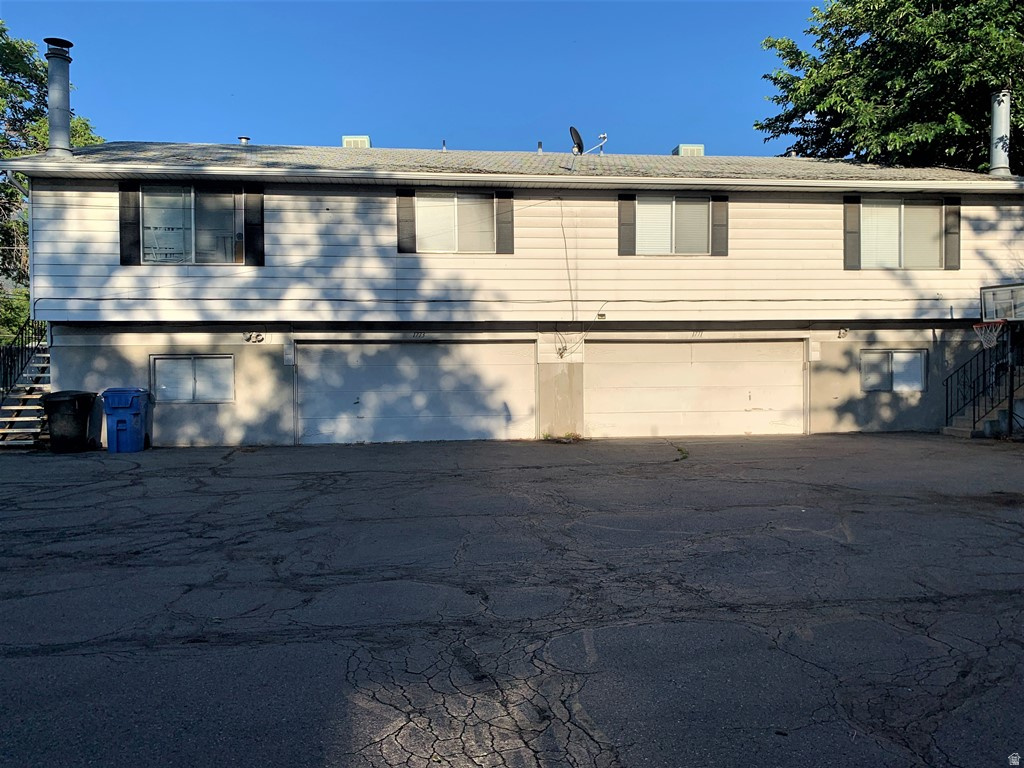 Great duplex with 2 car garages in Cottonwood Heights. Must be sold with 1761 E Fort Union Blvd, MLS# 2127442. One of the units has been remodeled recently. Current rent is low compared to market.