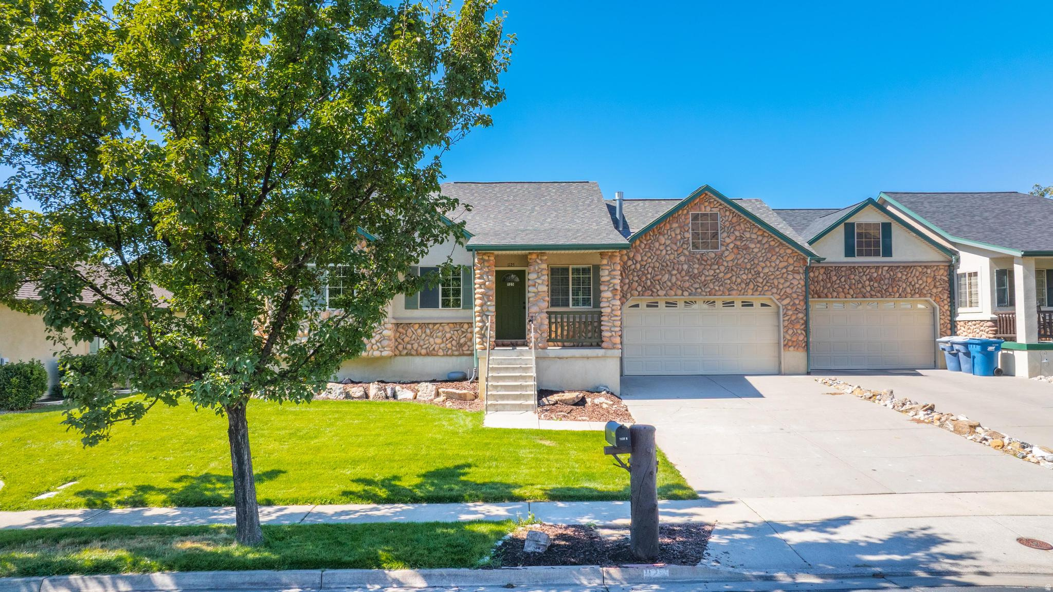 Dont miss this charming twin home located in American Fork just minuets from everything you'll need. Mature landscaping and access to a private park right out the back door. Close to I-15, schools, parks, and Utah Lake. Move-in ready. This is an opportunity to live in a beautiful home in an even more beautiful neighborhood, or to have an amazing income producing property. All information is deemed reliable, buyer to verify all information.