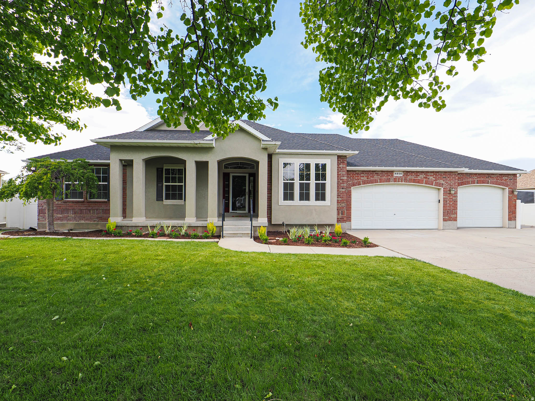 BEAUTIFUL HOME IN AN AMAZING WEST JORDAN COMMUNITY WITH WONDERFUL NEIGHBORS ALL AROUND*CLOSE TO INCREDIBLE SCHOOLS, SHOPPING AND EASY ACCESS TO EVERYTHING*THE ENTIRE HOME HAS JUST BEEN PAINTED WITH BEAUTIFUL THREE TONE PAINT*SPACIOUS KITCHEN/FAMILY ROOM WITH VAULTED CEILINGS,  COZY FIREPLACE AND LOTS OF NATURAL LIGHT* 2ND KITCHEN DOWNSTAIRS FOR POSSIBLE MOTHER-IN-LAW APARTMENT*6TH BEDROOM OR 2ND FAMILY ROOM DOWN*HUGE 3 CAR GARAGE AND LOTS OF STORAGE*