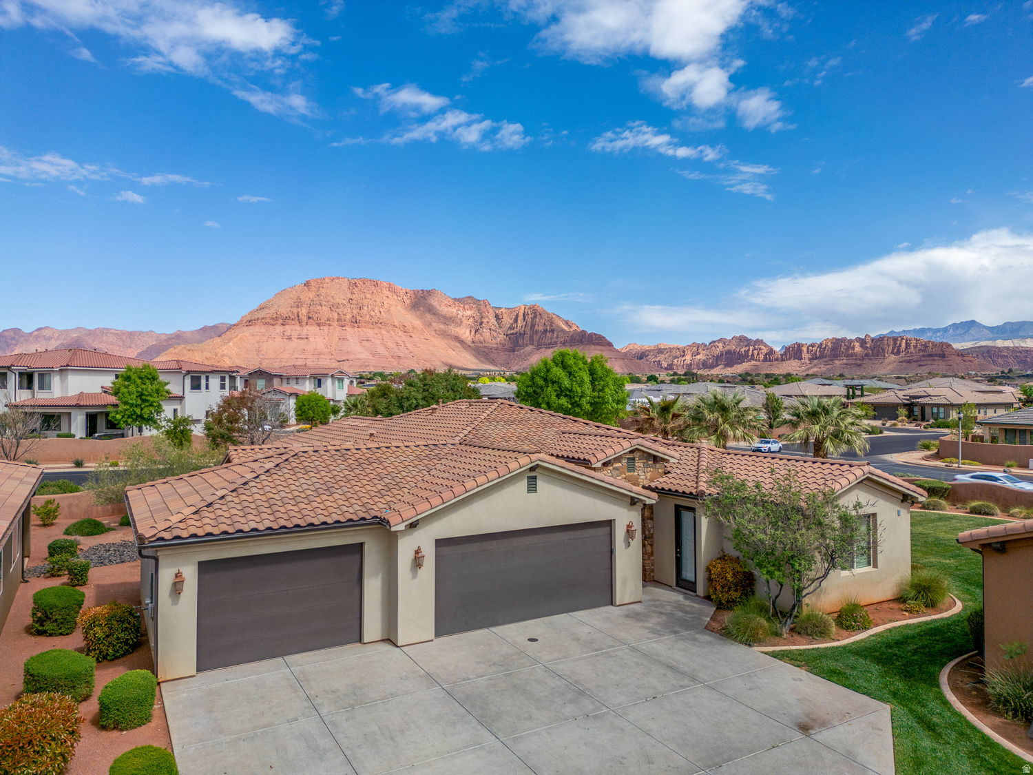 This is a must-see opportunity in Paradise Village! This incredible property offers the perfect combination of size, convenience, and investment potential in one of Southern Utah's most sought-after nightly rental communities. Rarely do you find a home that comes so fully prepared for success. Not only is it being sold fully furnished-including hot tub, dcor, appliances, bedding, and more-but it also comes with future bookings already in place, allowing the next owner to hit the ground running. One of the largest homes in the community, this spacious retreat features multiple ensuite bedrooms, bunk rooms for large groups, expansive gathering spaces, and 6 bathrooms, making it ideal for family reunions, vacationers, and large rental groups. The amenities continue with a private casita suite, 3-car garage, hot tub, and thoughtfully designed living spaces that make entertaining easy and memorable. Whether you're looking for a turnkey investment property, a second home, or both, this property checks every box. This property offers guests and owners access to resort-style amenities while being just minutes from Snow Canyon, Tuacahn, golf courses, hiking, and everything Southern Utah has to offer. Everything is already in place. All that's left to do is enjoy it-and let it work for you.