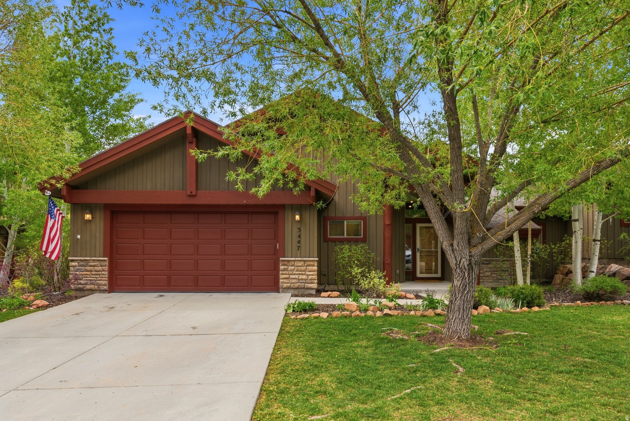 Recently renovated in 2022, this Cedar Ridge townhome features one of the community's most desirable floorplans with a main-level vaulted primary suite and spacious, open living areas. Perched high on the hillside and tucked away from road noise, the setting is surrounded by mature trees and lush landscaping that create a rare sense of privacy and serenity. The renovated kitchen showcases Taj Mahal quartzite countertops, refinished cabinetry, and updated fixtures, while the remainder of the home has been refreshed throughout to align with today's modern design standards  Offered fully furnished and turnkey, the home presents an effortless opportunity for full-time living, a second home, or investment property.  Cedar Ridge has also recently approved short-term rentals, creating strong appeal for those seeking income potential in the Park City market. Equally, the home lives exceptionally well as a full-time residence within one of the area's favorite local neighborhoods and the highly regarded Park City School District. With two separate living spaces, the layout provides ideal flexibility for guests, families, and entertaining.  This community offers ease of living as snow removal, exterior maintenance and landscaping are provided by the HOA.