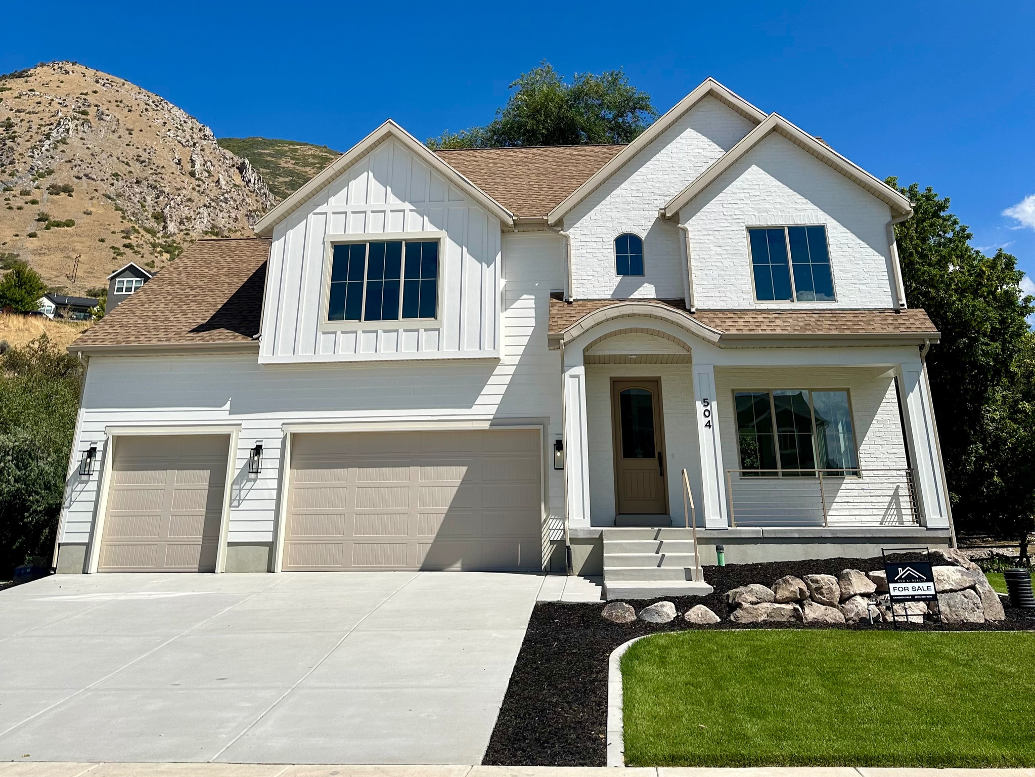 **$10,000 Buyer Incentive** Located in the heart of Springville, just minutes from both Main Street & Hobble Creek Canyon, This home offers an open floor concept featuring top of the lines finishes, spacious bedrooms, walk-in closets, and stunning views of the mountains. Enjoy modern amenities such as a walk-in pantry, large covered patio, & private backyard. Attached Basement Apartment (ADU): Add to or supplement your income month over month. The basement apartment features large windows, providing access to ample amounts of natural sunlight and exposure. Featuring a separate entrance, others are able to come and go with ease. Within walking distance of nearby parks & just minutes from Main Street shopping and restaurants, take advantage of this exceptional opportunity now!