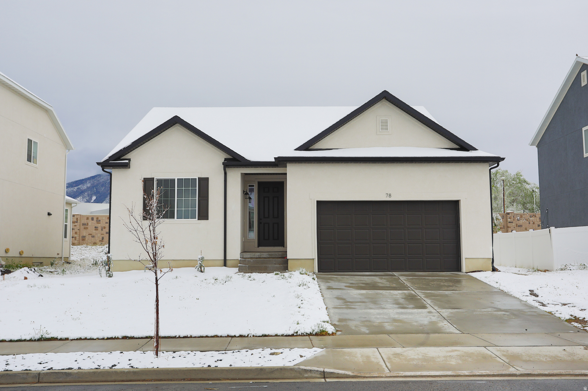Beautiful Tooele home in a prime location! Situated near top-rated schools, parks, and dining, this move-in-ready gem offers the perfect blend of style and convenience. Enjoy a fresh look with a new exterior door paint, crisp new interior paint, and stunning new LVP flooring throughout. The kitchen features brand-new stainless steel appliances-and yes, the fridge is included! Super clean and ready for you to call home. Come take a look today!