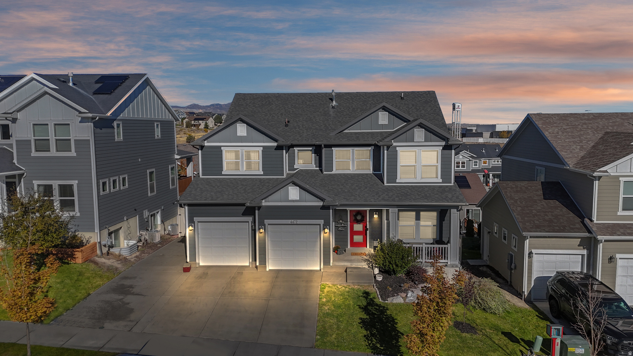 *Open House 3/14/26 11:00-1:00** Beautiful 2-story home nestled in the hills of Herriman, showcasing stunning mountain and valley views. This home offers 6 bedrooms and a fully finished walkout basement, along with updated lighting and new flooring.Step outside to the expansive deck, perfect for entertaining or relaxing while taking in the panoramic scenery, and enjoy the added luxury of a hot tub-ideal for year-round enjoyment. Conveniently located near hiking and mountain biking trails, with easy access to Mountain View Village for shopping, dining, and entertainment. Agent is owner.