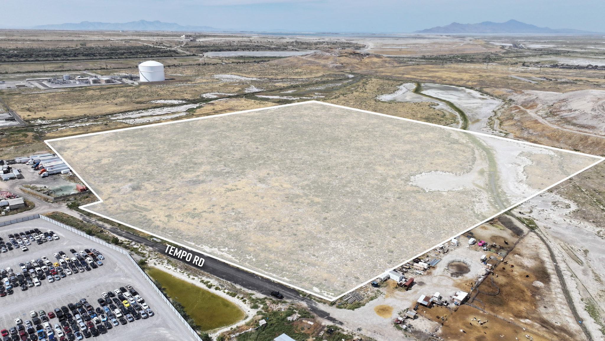CBRE is pleased to present an opportunity to purchase 39.27 acres located in the Northwest Quadrant, California Avenue submarket of Salt Lake County. Property is accessed by 7500 West via 2100 South. Current zoning is A-20 and future land use designates this area as industrial. It is also located within the Opportunity Zone. Utilities are nearby. A canal runs through the northeastern corner of the property.  *Buyer to independently verify all information.