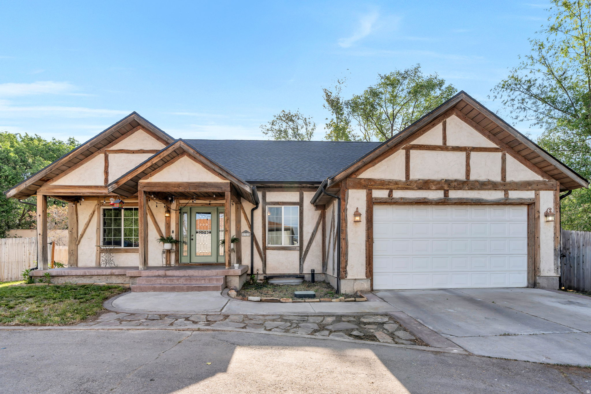 Tucked away on a private flag lot just minutes from I-15 and only a few blocks from UVU, this home offers the perfect mix of convenience, privacy, and potential. With no backyard neighbors and a large open lot behind the property, you'll love the quiet, secluded feel while still having quick access to shopping, dining, commuting routes, and campus life. Recent updates include professionally cleaned carpets and windows, along with fresh paint throughout much of the home, making it move-in ready while still offering room to add your own personal touches. The Main Floor features the primary bedroom and bathroom plus two additional bedrooms, creating a functional layout for families or roommates alike. Upstairs you'll find an additional bedroom, full bathroom, a loft space, and a large bonus room that could easily function as another bedroom, playroom, secondary living room, office, or game room depending on your needs.Downstairs, the unfinished basement offers endless possibilities with a second laundry hookup already in place-ideal for future rental potential, additional living space, or a custom basement design. With a fully fenced yard, extended driveway, roof replaced in 2020, and this much square footage and property at this price point, you'd be hard pressed to find a better value in the area. Square footage figures are provided as a courtesy estimate only and were obtained from county records. Buyer is advised to obtain an independent measurement.