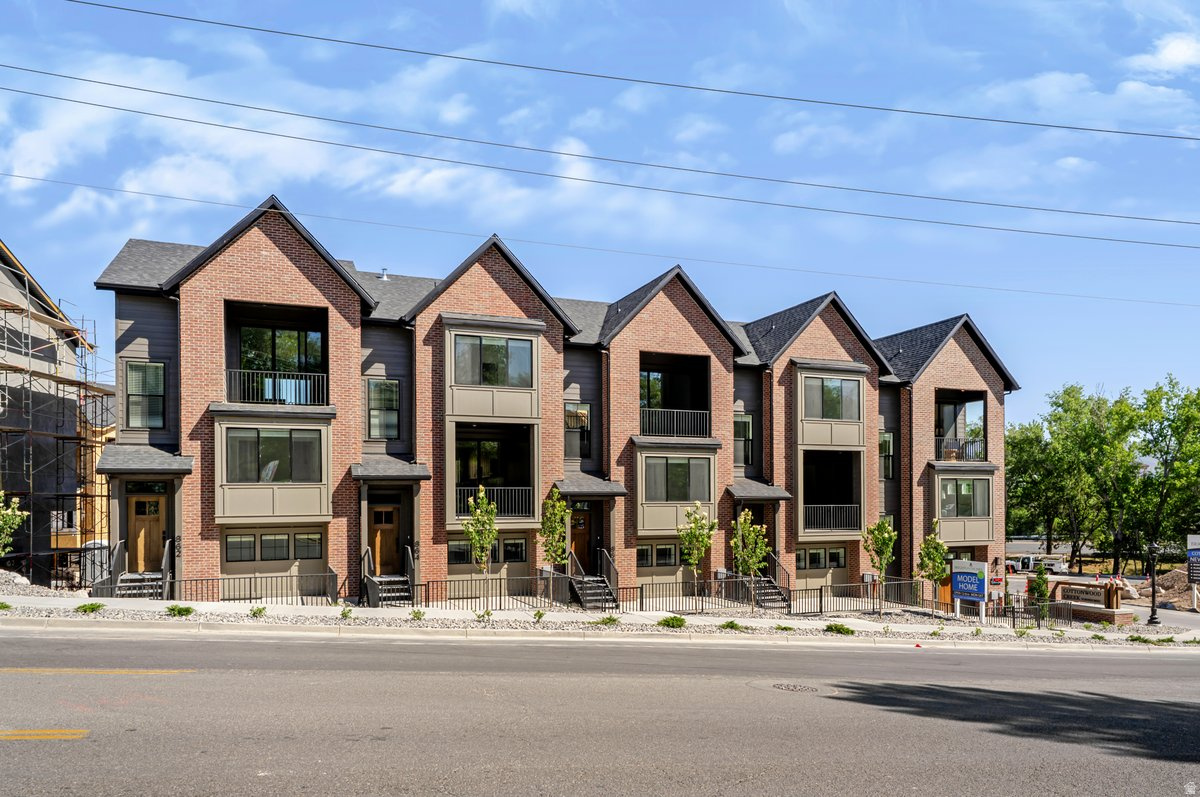 Stunning new townhome in the heart of Murray! Enjoy beautiful mountain views and a convenient location with easy access to shopping, dining, entertainment, major freeways, and public transportation. This thoughtfully designed home features an open-concept floor plan, modern finishes, spacious living areas, and abundant natural light throughout. The well-appointed kitchen, designer details, and low-maintenance lifestyle make this home an exceptional value. Located in Brighton Homes' newest community, Cottonwood Creek offers the perfect combination of comfort, style, and convenience. Move-in ready homes available. Contact agent for current incentives and financing options.