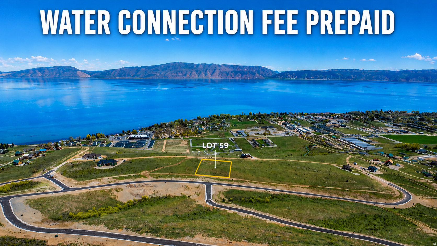 Lot 59 at Lakeview Bear Lake isn't just land-it's a front-row seat to everything people come to Bear Lake for.  Wake up to that unreal turquoise water stretching across the horizon, spend your days chasing sun on the lake or riding miles of mountain