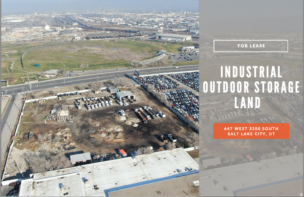 4.5 acres of flat, ready-to-use industrial outdoor storage land in Salt Lake City's South Valley submarket. Zoned LI (Light Industrial) with garage and storage shed included, this site offers immediate access to I-15 and SR-201, positioning tenants at the center of the Wasatch Front's industrial corridor. This property provides flexible outdoor storage for equipment, materials, or fleet operations.