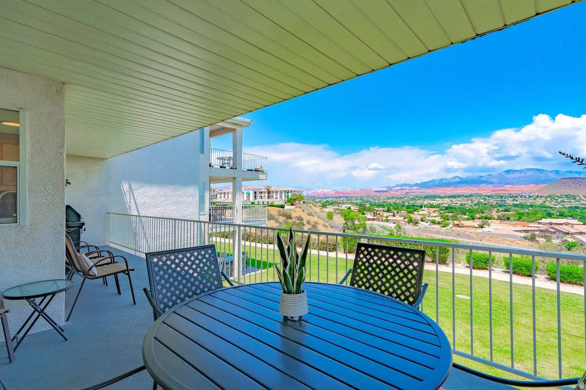 Revenue-generating investment opportunity in one of the few communities that still allows owners to self-manage their nightly rental property -- a feature becoming increasingly rare and highly desirable with bookings going forward. This beautifully updated unit offers breathtaking views, a spacious open floorplan, and the perfect balance of personal enjoyment and income potential. The resort-style amenities in this community are truly over the top, featuring multiple pools, parks, playgrounds, walking and biking trails, pickleball courts, tennis courts, fitness center, sports courts, and more. Whether guests are visiting for relaxation, adventure, or family vacations, this community delivers an unforgettable experience that keeps people coming back year after year. This property has built a strong history of repeat guests, with multiple returning tenants each month who have been staying in the unit for years -- a true testament to the quality, location, and experience this property provides. Use the property yourself as a personal getaway, then generate income by renting it out when you are away. A rare opportunity to own a high-demand vacation rental with proven income history, flexibility, and exceptional amenities. Seller is licensed Realtor in the state of Utah.