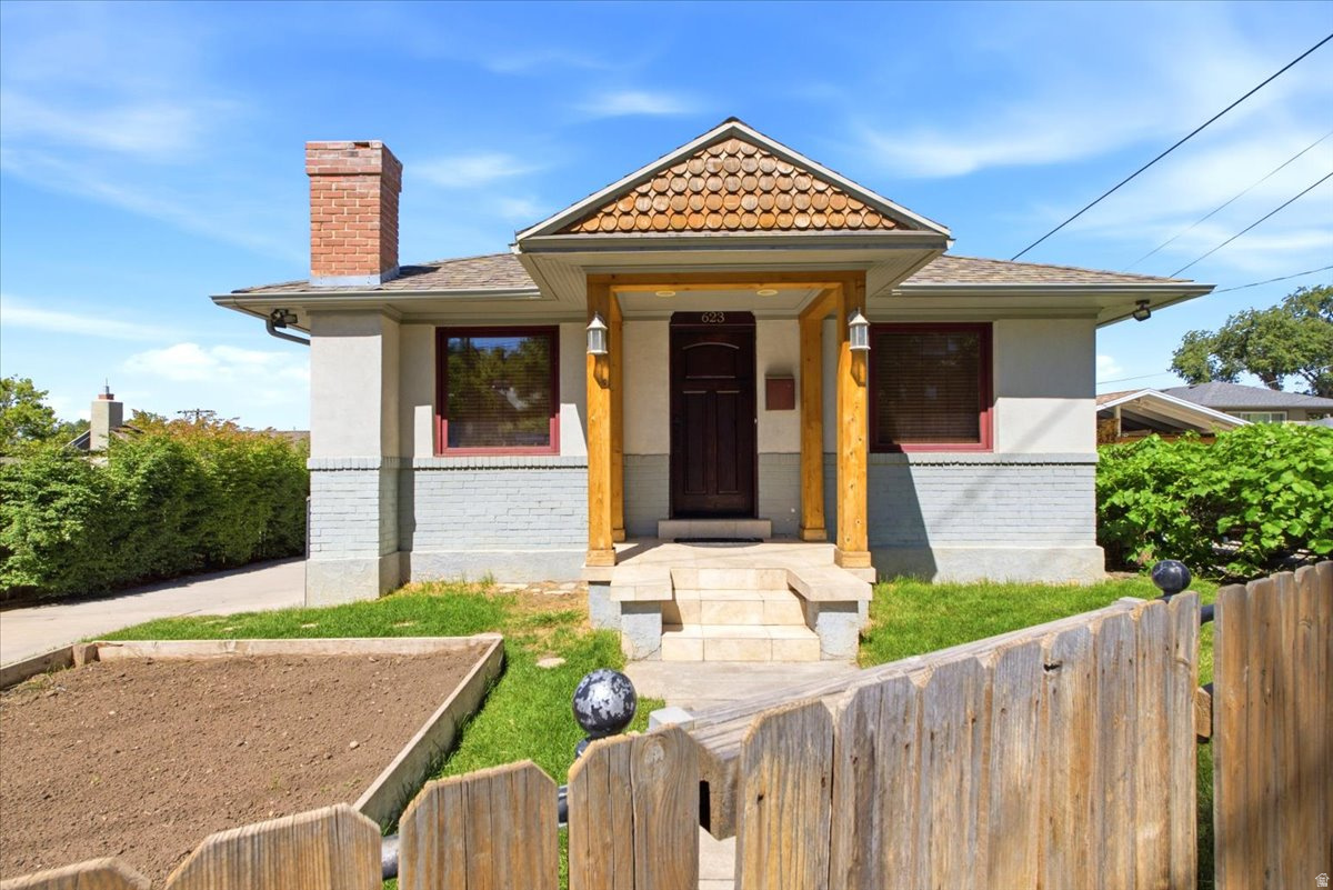 Classic charm with practical living in this highly sought after Salt Lake City community. This beautifully updated rambler is offering 4 bedrooms and 2.5 baths. The master bedroom offers its own private en-suite.  Beautiful hardwood floors, open concept living for entertaining, private backyard, garden boxes, a garage for plenty of off street parking and a fully fenced in yard.  Steps from the Utah State Capital, mountain bike trails, hiking, City Creek and a new way of living in this charming turn-key historic home. Forget the 9-5pm work life and start living the 5-9pm life with all downtown Salt Lake City has to offer.