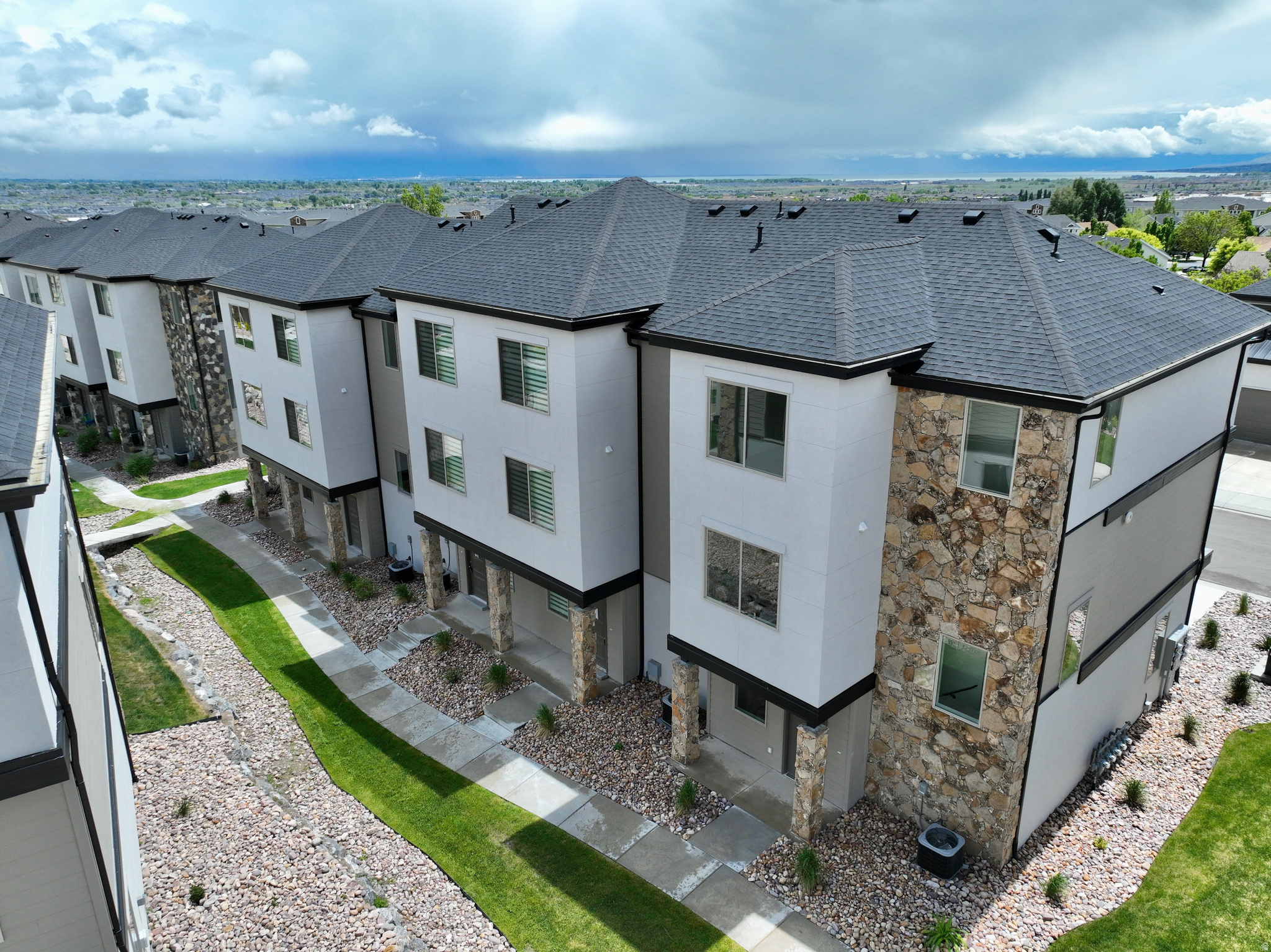 Builder incentive $12,000 to be used by the buyer to buy down the interest rate or apply to buyer closing costs. Builder preferred lender will provide $2500 toward closing costs. Numerous upgrades are built-in and come standard. This townhouse has a fantastic view. These are beautifully designed townhomes. Natural stone exterior. Quartz or granite countertops, stainless appliances, electric fireplace, oversized windows, upgraded hardware, 8' sliding glass door, led lighting, 9' ceilings, attractive electric fireplaces, and so much more. Open concept floor plan throughout. Large open kitchen w/ modern, soft close cabinets, Redesigned for a fantastic large family room area. Well thought out community with beautifully designed townhomes & lots of green space. More units are to be built. Just 8 minutes from I-15, Thanksgiving Point, and the Saratoga Springs marina! Disclaimer: Square footage was obtained from Utah County records. Room sizes are approximate. Buyer and buyer's agent to verify all listing information during the buyer's due diligence. Disclaimer: Square footage obtained from Utah county records. Room sizes are approximate. Buyer and buyer's agent to verify all listing information during the buyer's due diligence.