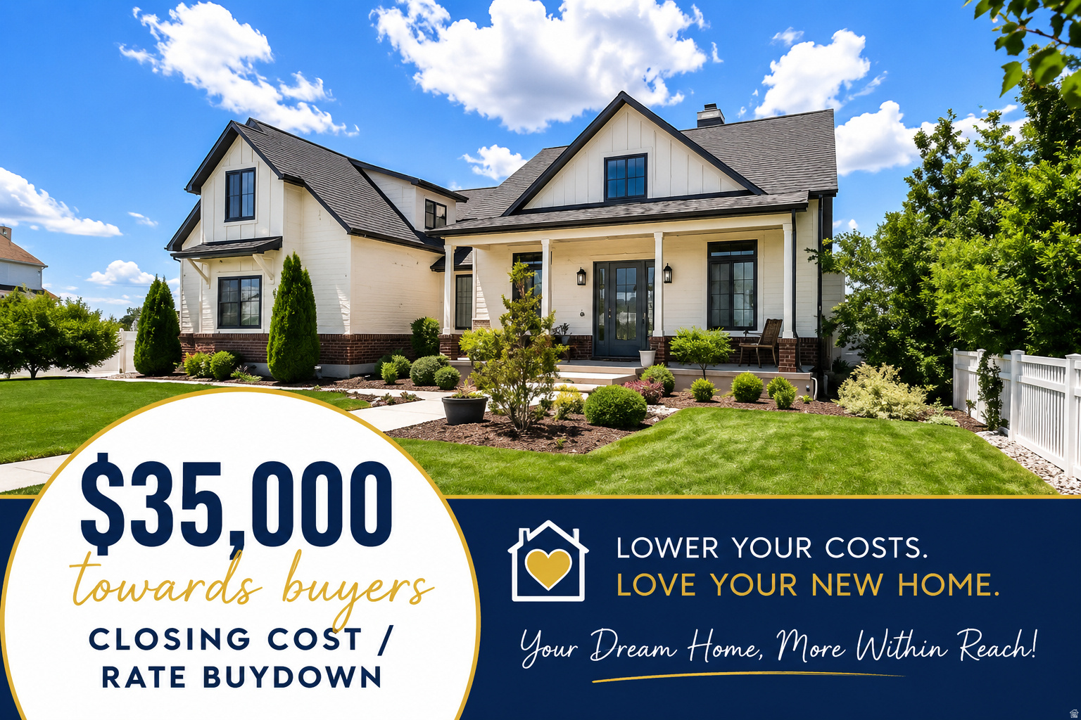 Major price improvement + seller credit at 151 N Welden Way! Now offered at $1,195,000, this custom Layton home recently appraised at $1,350,000, creating a compelling value opportunity for the next buyer. Even better, the seller is offering $35,000 toward buyer closing costs and/or an interest rate buydown with an acceptable offer.  This thoughtfully designed home features single-level living, extra-wide hallways and doorways, vaulted ceilings, a chef-style kitchen with custom cabinetry and butler's pantry, a private office with glass French doors, 3 spacious bedrooms with walk-in closets, and a 565 sq. ft. bonus room above the garage. The unfinished walkout basement adds approximately 2,800 sq. ft. of future potential.  Outside, enjoy the covered patio, landscaped yard, fruit trees, vegetable garden, mountain views, and gas fire pit.