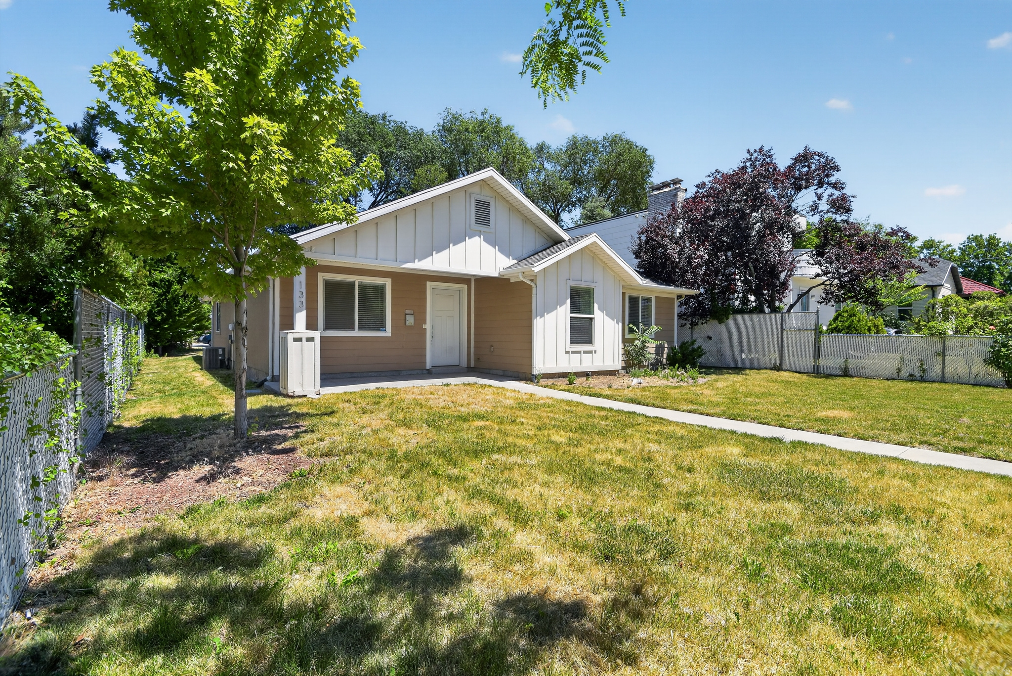 Beautifully maintained 3-bedroom, 2-bath home built in 2015 with 1,569 sq ft of modern living space. Open-concept floor plan offers seamless flow for everyday living and entertaining. The kitchen features granite countertops, stainless steel appliances, and ample cabinet space. A dedicated office/study provides flexibility for working from home, studying, or hobbies. The spacious primary suite includes a walk-in closet and ensuite bath with dual vanities. Move-in ready with stylish finishes, abundant natural light, and an attached 2-car garage. Enjoy a highly convenient, walkable location with Starbucks just steps from the backyard and a shopping plaza directly across the street, placing coffee, shopping, dining, and daily essentials within easy reach.