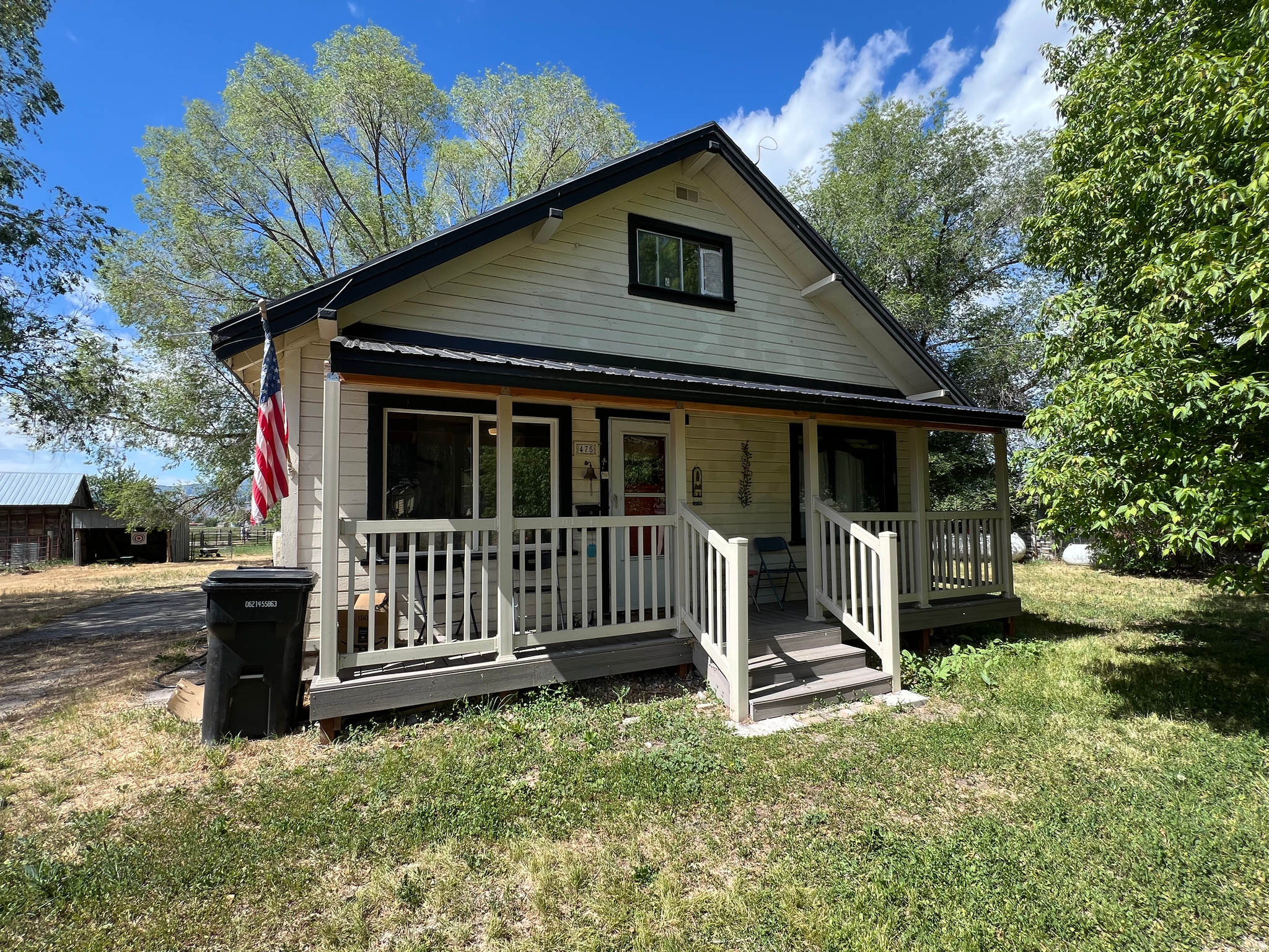 Don't miss this charming 2 bedroom home in Malad, Idaho! The owner wants to sell it as is with most of the furnishings, treasures he's collected,  and tools in the basement!  This home has such a lovely feel with the mature trees nestled around the .48 acre property. Great for a first time home buyer or a rental property. Many new touches to this house make it a great place to call home! See it today before it's gone!