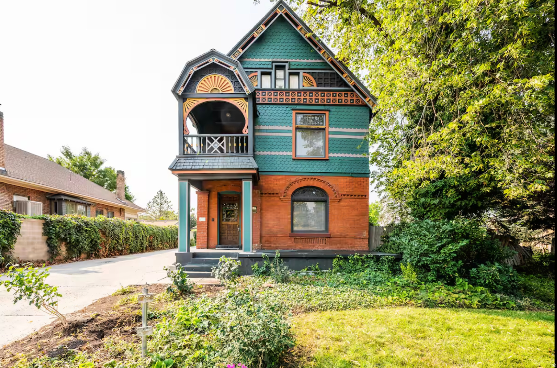 Discover an unparalleled property that embodies timeless charm-a unique Victorian home / Triplex. Nestled on a lot with fantastic vibes, this remarkable estate has an almost movie like feel. Formerly a flourishing bed and breakfast, it has been meticulously renovated and repurposed for nightly rentals if desired, sustaining its allure. Consisting of three unique units, this property boasts a captivating main home with 5 bedrooms and 5 baths. Journey to the top floor to discover a delightful 1 bed, 1 bath unit with a spacious patio that presents awe-inspiring mountain and city views. Completing this exceptional ensemble is a charming tiny house nestled at the rear of the lot. This exceptional property in SLC is a rare find. Don't miss out on the opportunity to own a piece of history!