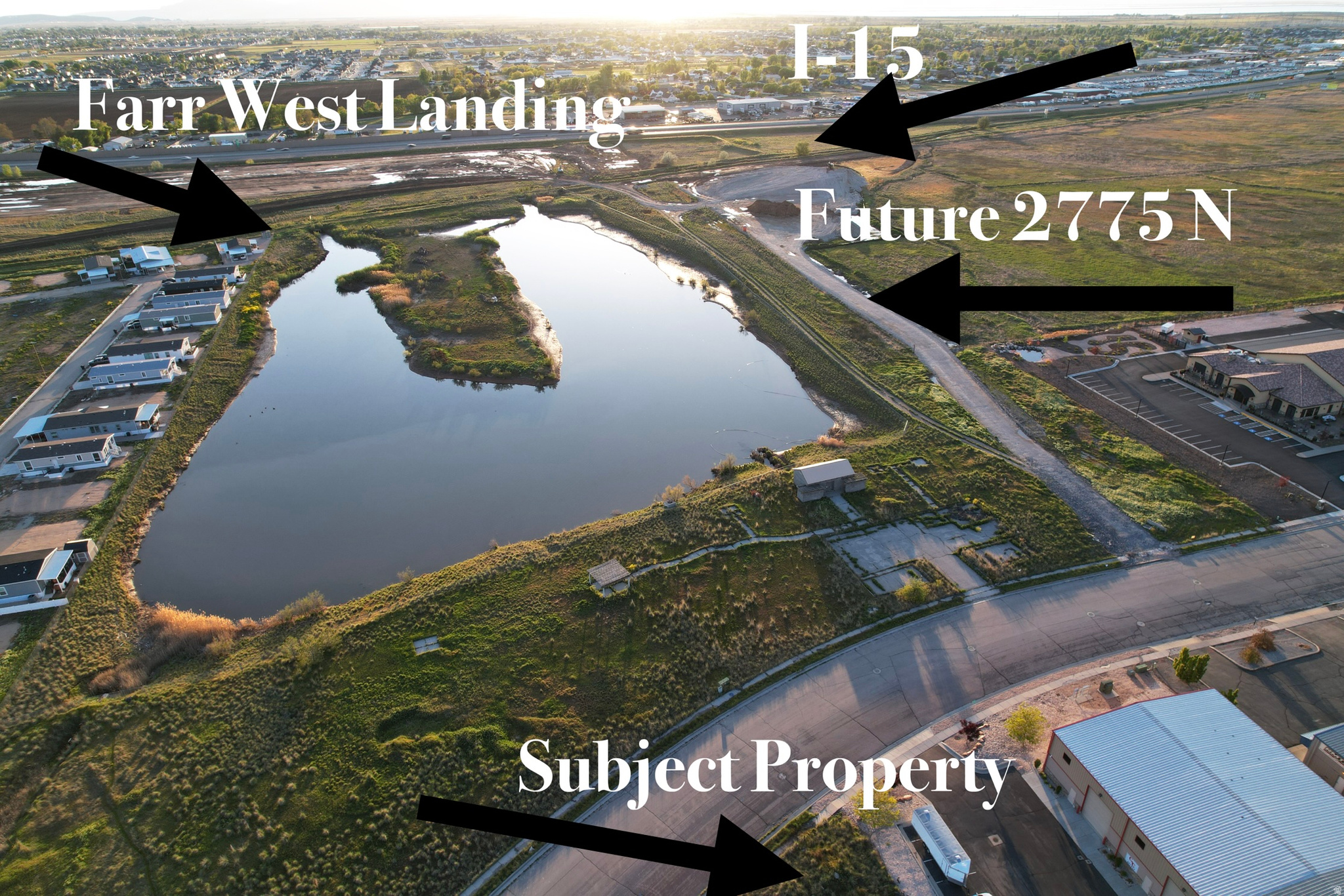 COMMERCIAL LAND LEASE OPPORTUNITY IN PLEASANT VIEW Flexible 1.38-acre ground lease near I-15, Highway 89, 2700 North, FrontRunner access, and the growing Farr West/Pleasant View corridor. Located near the planned Target-anchored Farr West Landing retail and mixed-use development, with additional commercial sites, multifamily housing, and future road infrastructure connecting Farr West and Pleasant View. Zoned MCM - Manufacturing and Commercial Mixed - with potential for office, retail, light industrial, warehouse-related operations, contractor services, fleet parking, yard space, or accessory outdoor storage, subject to Pleasant View City approval. Lease only. Owner is open to flexible lease terms based on use, improvements, and lease length. Tenant to verify zoning, use, utilities, access, site requirements, and city approvals. All reasonable lease offers considered.