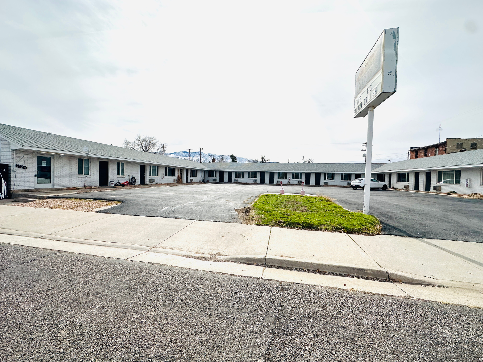 Do Not Disturb guests and residents. Motel rooms are single or double occupancy rooms and 5 of the 15 are small studios with kitchens in them. Multiple parcels included in sale which include small apartment complex located on 50 N Main St andvacant land lots surrounding apartments. All parcels included for the list price above.  Properties are managed and showings allowed after proof of funds or lender approval letter given. Please call for more details. Buyer and buyer agent to verify all info. Included parcels: #F-361-1, #F-361-2, #F-364, #F-360-2. #F-266-2  30 E Center St Fillmore, UT:  17 units, total 5650 sqft. 50 N Main St Fillmore, UT: Building 1:   6 units, total 1675 sqft Building 2:  11 units, 3900 sqft