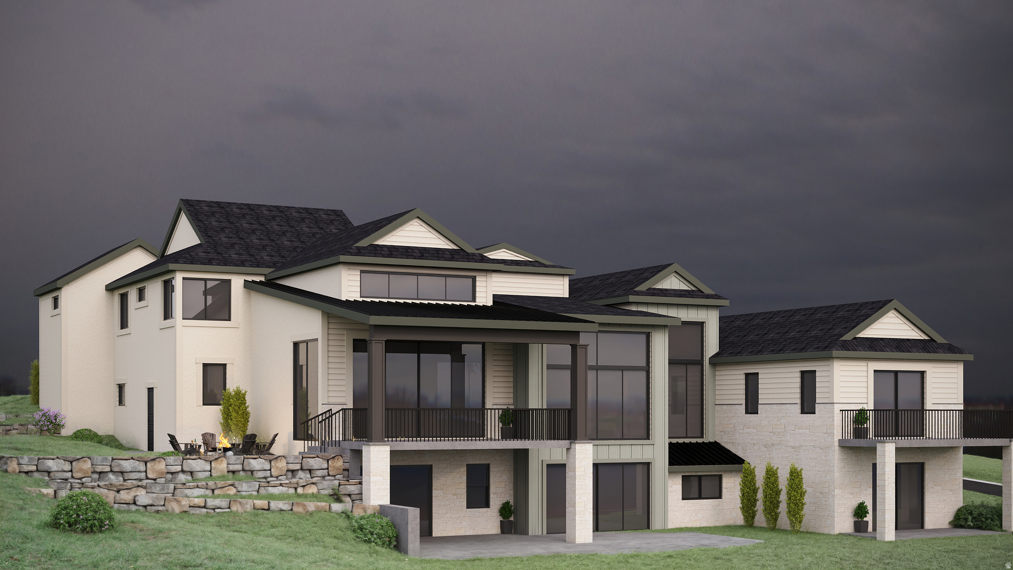 PHENOMENAL UNOBSTRUCTED VIEWS OF MT. TIMP AND PROMONTORY QUALITY BUILD ALL THROUGHOUT**Completion By July/August 2026** POOL AND CLUB House TO BE INSTALLED IN late 2027. Now under construction in the prestigious Crossings at Lake Creek, directly across the street from Red Ledges, this luxury estate is poised to be one of Heber Valley's most extraordinary new homes. There's still time to choose your finishes and fixtures to make this masterpiece your own. Set on a private lot with a secluded motor court and expansive garage, this estate is designed to impress. It features unobstructed, jaw-dropping views of Mount Timpanogos, and a fully equipped Additional living area with independent  entrance, perfect for guests, extended family, or rental flexibility. One of the home's standout elements is an 850 sq ft hidden/flex space with 9' ceiling that can be transformed into a private theater, golf simulator,wellness retreat, speak easy or panic room. With soaring ceilings, designer-level finishes, and top-of-the-line appliances, this is more than a home  it's an opportunity to secure a one-of-a-kind lifestyle estate in one of Utah's most coveted luxury communities. **SELLER AND CREATIVE FINANCING AVAILABLE**