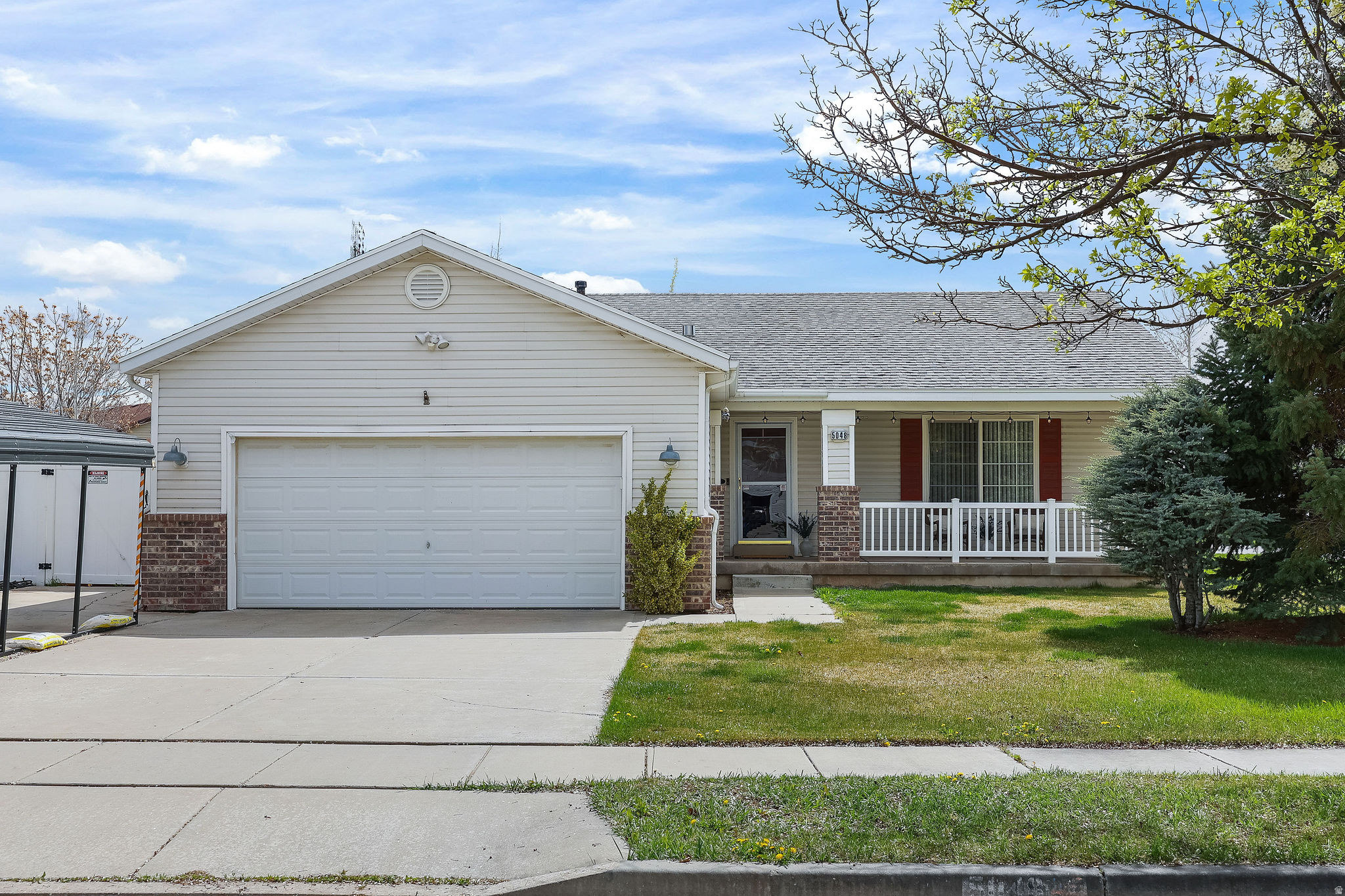 Step into this beautifully maintained Roy home! Bright open kitchen and living area perfect for entertaining. Vaulted primary suite with en-suite bath and walk-in closet. Fenced yard, 2-car garage, and prime location near parks, schools, shopping, and commuter routes. Sunroom adds an airy feel, making it live larger than other homes in the neighborhood. PLUS the A/C, furnace, and water heater are only a few years old! Don't miss this incredible opportunity-move-in ready!