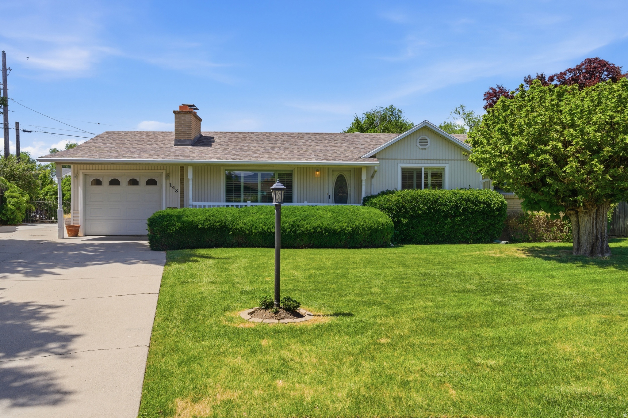 This one-owner, immaculately cared for rambler sits on an oversized 0.30-acre lot in Sandy which is a rare find that gives you the space and flexibility to create the outdoor haven you've been dreaming of. With 2,506 sq ft, 4 bedrooms, 3 bathrooms, and a dedicated office, there's room for everyone and everything. The basement is 90% finished with a wet bar - perfect for entertaining, a secondary living space, or hosting guests The home offers ample storage throughout with a dedicated storage room, storage shed in the attached garage. The detached garage is ideal as a workshop or even more storage. Major systems have all been addressed: new carpet, new AC (2024), new furnace, new water heater, updated windows on the main floor, updated electrical, and a roof that's only 6 years old. Come make it your own!