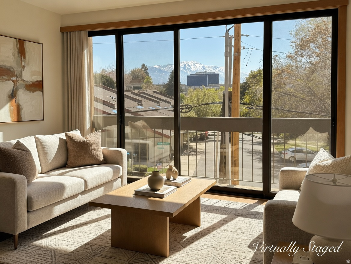 Incredible opportunity to own in one of Provo's most sought-after locations-just minutes from Brigham Young University and within a short walk to LaVell Edwards Stadium. Enjoy front-row views of the famous Stadium of Fire fireworks right from your own balcony. Ideally situated near University Parkway, you'll have quick access to shopping, dining, and entertainment, making everyday living incredibly convenient. Whether you're searching for a primary residence, a game-day getaway, or a high-demand investment property, this condo checks all the boxes. With its unbeatable location, strong rental appeal, and proximity to campus, this is a rare opportunity to secure both lifestyle and long-term value in the heart of Provo. Square footage figures are provided as a courtesy estimate only and were obtained from county records .  Buyer is advised to obtain an independent measurement.
