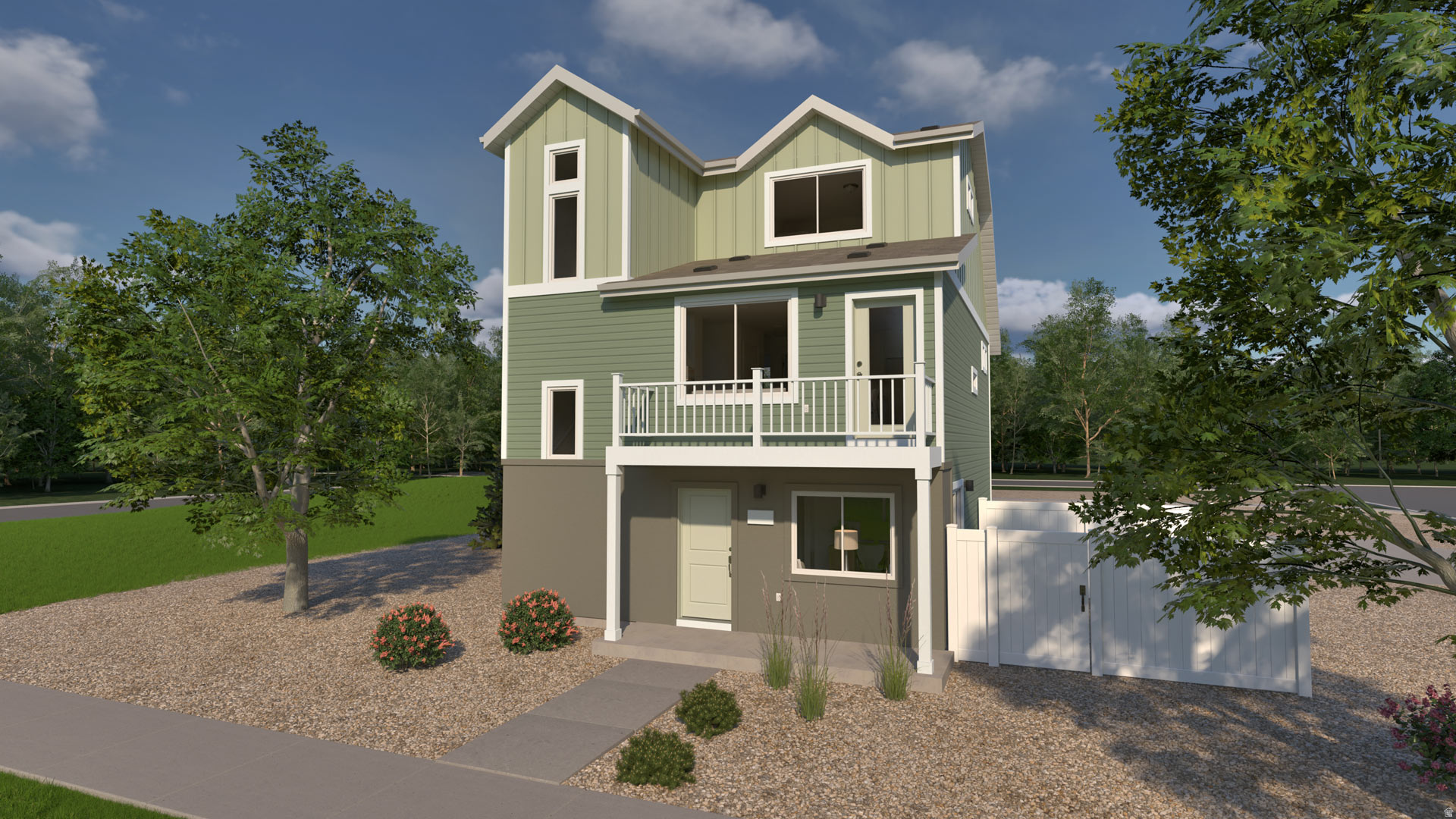 You will not find a better value for a single-family home in Utah County. The "Albright" features a flex room/den with a half bath on the main floor, open kitchen/great room with two secondary bedrooms on second story, plus an amazing primary suite on the third floor. The community of Wander features miles of walking trails, parks, community pool and more. (Photos are of another home in another community. Albright Homesite 371)