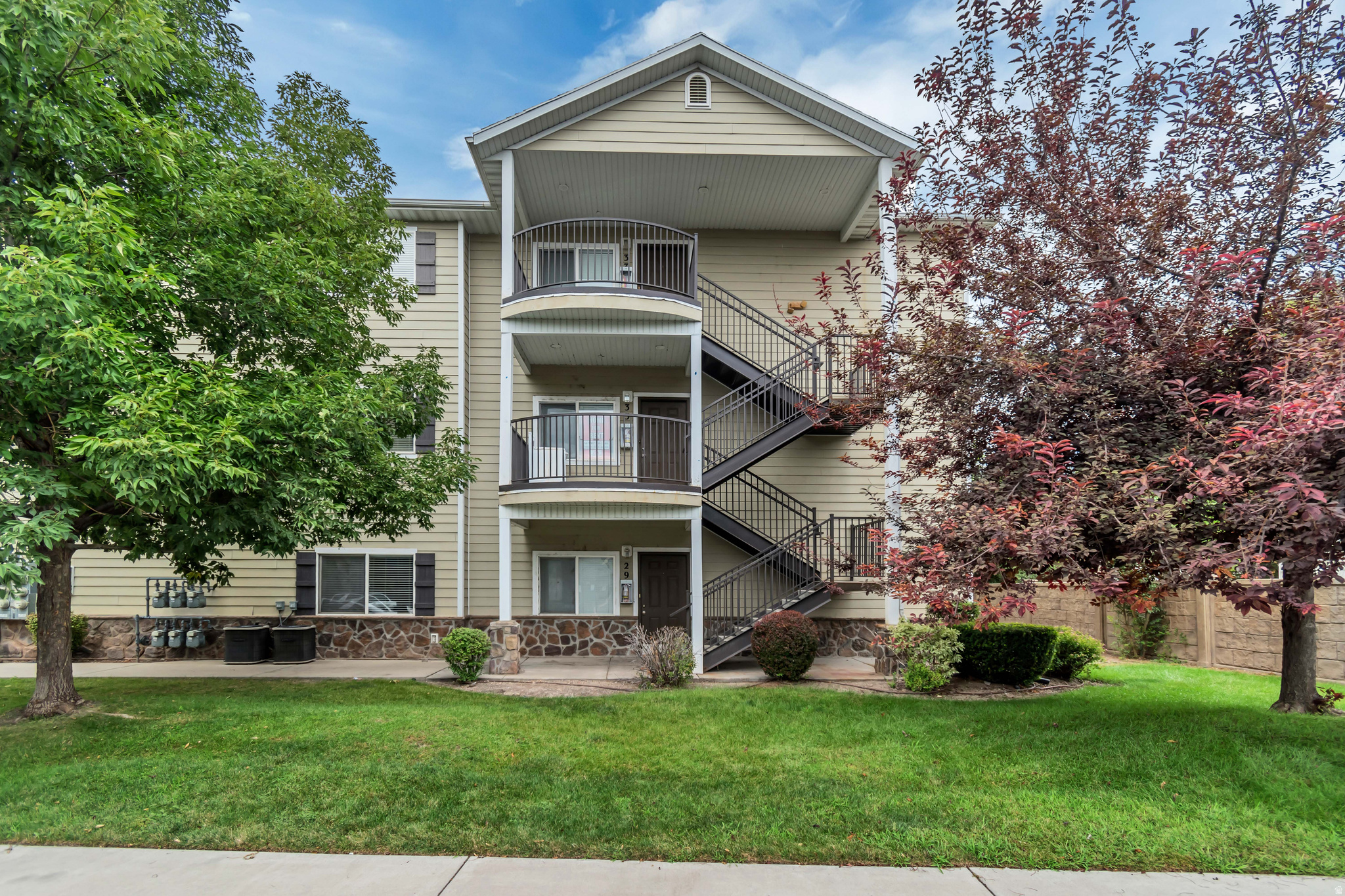 Fantastic Rental Investment or First-Time Buyer Opportunity! Don't miss this well-maintained 3 bed, 2 bath middle-level condo located less than a mile from BYU campus-perfect for student rentals, first-time homebuyers(can do a rentback to homeowner if needed), or low-maintenance living. Enjoy durable LVP flooring, new carpet and paint, new epoxy on countertops and tubs, a functional layout, and easy access to shopping, dining, and public transportation. With its prime location and minimal upkeep, this property is a smart choice for investors or anyone looking to step into homeownership with confidence. Tenant occupied.