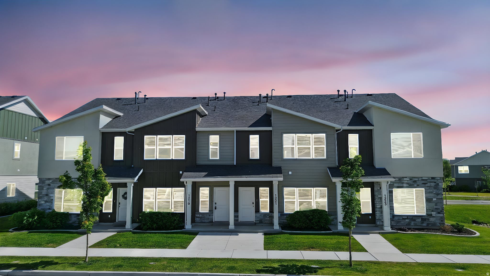 Welcome to this beautifully maintained 3-bedroom, 2.5-bath townhome in one of Logan's most convenient and desirable neighborhoods! Featuring an open-concept floor plan, this home offers the perfect blend of comfort, functionality, and low maintenance living in Cache Valley. The bright and spacious kitchen flows seamlessly into the dining and living areas, creating an ideal space for entertaining guests, relaxing at home, or everyday living. Upstairs, you'll find generously sized bedrooms and a thoughtfully designed layout that maximizes both space and privacy.  The attached garage is packed with upgrades, including a sleek epoxy-coated floor, built-in storage shelving, and a fold-down workbench perfect for hobbies, organization, or extra workspace. Washer and dryer are included, making this move-in-ready home even more convenient.  Located just minutes from parks, schools, Utah State University, shopping, restaurants, and Logan Canyon recreation, this property offers easy access to everything Logan has to offer.  Whether you're a first-time buyer, investor, or looking to simplify your lifestyle, this townhome checks all the boxes. Homes in this area don't last long so schedule your private showing today!