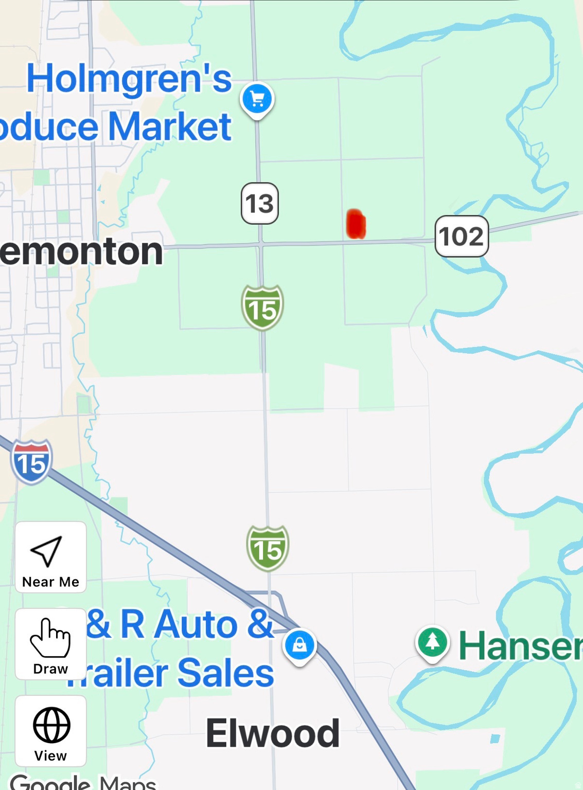 Beautiful property located directly West of "Crossroads" intersection of Tremonton, towards Deweyville.    Good land, convenient location, views of Mountains.  Currently being leased for agriculture purpose.  All lease to remain in effect until Oct 31, 2026.