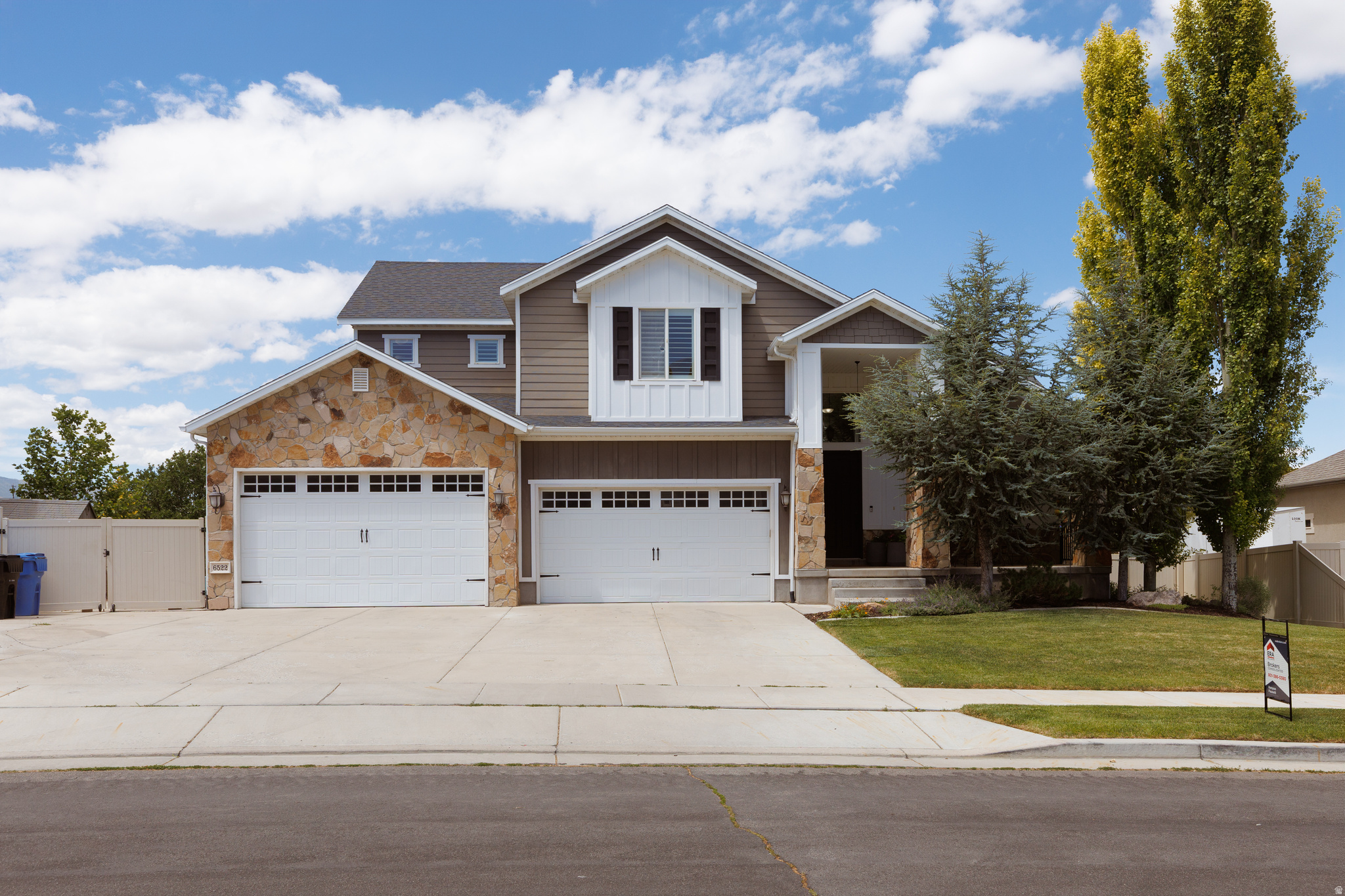 Welcome to one of Herriman's most exceptional homes, ideally situated in the prestigious Oaks community where mature landscaping, established homes, and quiet streets create one of southwest Salt Lake County's most desirable places to live.  Offering over 5,000 square feet of beautifully finished living space, this thoughtfully designed residence features 6 spacious bedrooms, 3.5 bathrooms, a fully finished walkout basement with a second full kitchen, a dedicated theater room, an oversized 4-car garage, and additional RV and boat parking. Every detail has been carefully considered to create a home that is equally suited for everyday living, entertaining, and multigenerational flexibility.  From the moment you enter, you'll appreciate the open floor plan, abundant natural light, fresh interior paint, granite countertops, new double oven, and spacious gathering areas designed to bring family and friends together. Quality craftsmanship, generous room sizes, and timeless finishes create a warm, welcoming atmosphere that feels both refined and comfortable.  The fully finished walkout basement expands the home's versatility with a second full kitchen, making it ideal for multigenerational living, extended family, long-term guests, or a private entertaining space. The dedicated theater room with included projector offers an exceptional home entertainment experience for movie nights, sporting events, and special occasions.  Step outside and discover what truly makes this property special. Backing directly to a scenic walking and biking trail with no backyard neighbors, the backyard offers a level of privacy that is increasingly difficult to find. Mature shade trees, producing grape vines, established fruit trees, raised garden beds, professionally designed landscaping, and a custom fire pit create an outdoor retreat that has been cultivated over time and simply cannot be duplicated in new construction.  The location is equally impressive. Just minutes from Mountain View Village, you'll enjoy premier shopping, restaurants, entertainment, coffee shops, fitness centers, and everyday conveniences. Outdoor recreation is right outside your door with nearby Blackridge Reservoir, Butterfield Park, the JL Sorenson Recreation Center, golf courses, hiking and biking trails, and highly regarded schools. Convenient access to Mountain View Corridor and Bangerter Highway provides an easy commute throughout the Salt Lake Valley while allowing you to come home to the peace, privacy, and beauty of one of Herriman's premier neighborhoods.  Property Highlights:  Over 5,000 square feet of finished living space  6 bedrooms | 3.5 bathrooms  Fully finished walkout basement  Second full kitchen  Ideal for multigenerational living or mother-in-law suite  Dedicated theater room with included projector  Oversized 4-car garage  RV and boat parking  Fresh interior paint  Granite countertops  New double oven  Professionally landscaped yard  Mature shade trees  Producing grape vines  Mature fruit trees  Raised garden beds  Custom fire pit  Direct backyard access to walking and biking trails  No backyard neighbors  Located in the highly desirable Oaks community  Select furnishings available by separate agreement  Homes offering this combination of size, privacy, established landscaping, premium outdoor living, and exceptional flexibility rarely become available. More than just a beautiful home, this is a place designed for gathering, entertaining, and creating lasting memories in one of Herriman's most sought-after communities.  Square footage figures are provided as a courtesy estimate only and were obtained from original building plans .  Buyer is advised to obtain an independent measurement.