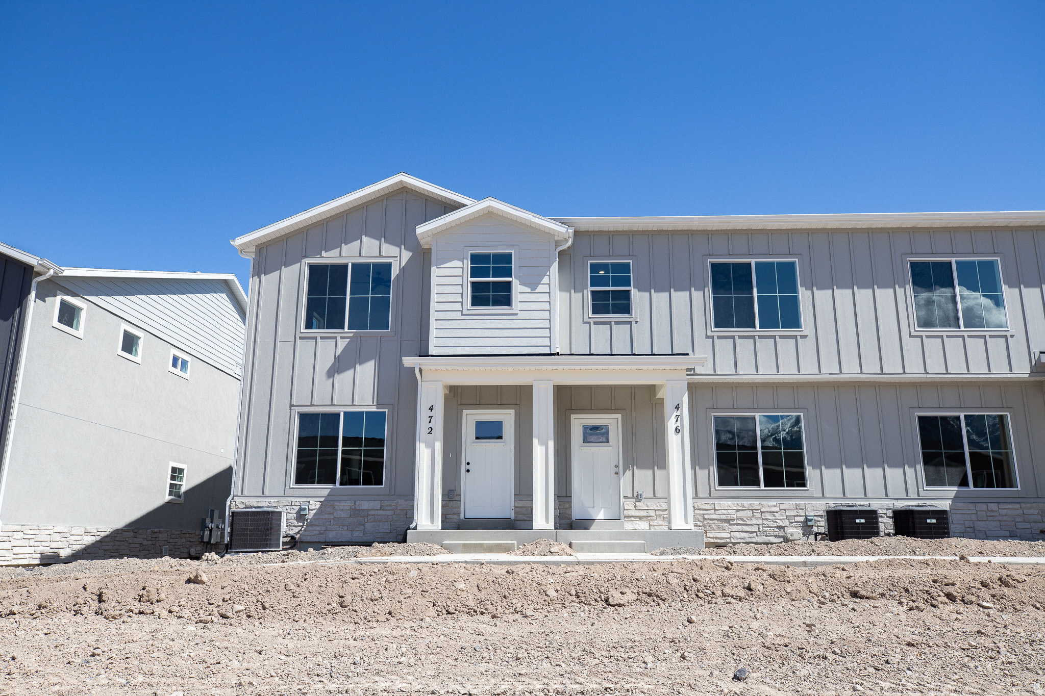 INTEREST RATES STARTING AS LOW AS 3.99% with our preferred lender or $20,000 INCENTIVE towards closing costs, rate buydown, or price reduction regardless of lender! (Talk to agent for conditions.) Must-See New Salem Fields Community! Move-in ready! This beautiful townhome built by Flagship Homes features 3 bedrooms + office, 2.5 bathrooms, quartz countertops, full landscaping, and a 2-car garage. The primary bedroom has a vaulted ceiling, large walk-in closet, and dual sinks with a large shower. With an unfinished basement, this home provides space for storage and room to grow. (If preferred, basement can be finished for an additional charge.) Call for more information or stop by our model home at 495 E 720 N, Salem, UT for a tour. Model home hours: Monday-Saturday 11 AM - 6 PM. Buyers to verify all information. Square footage is from house plans.