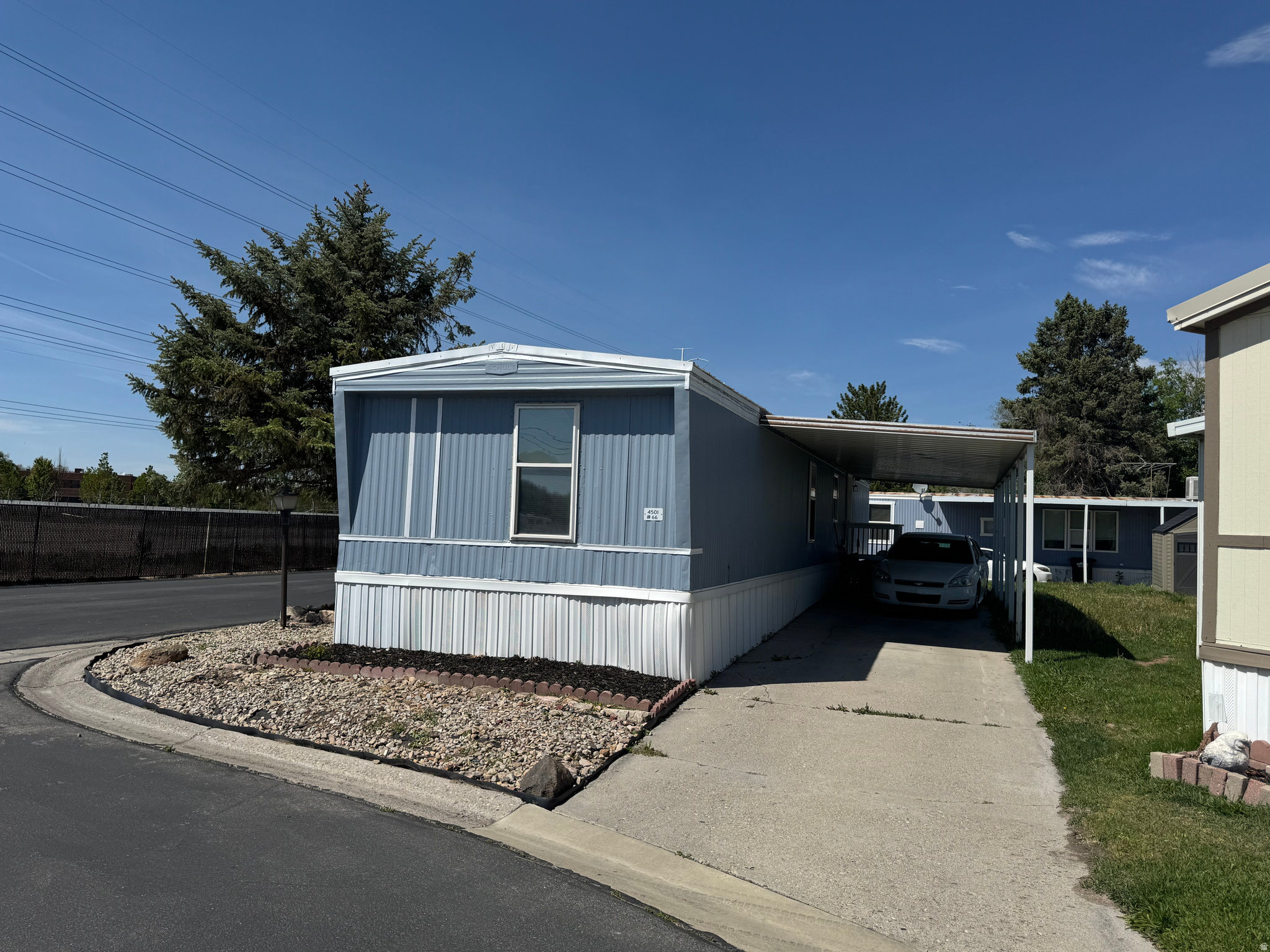 Remodeled single wide  mobile home features *New paint *New Kitchen *New flooring *New Bathrooms *New central air *New lighting covered deck with plenty of parking Make this a must see comes with ton of amenities  this a must see !