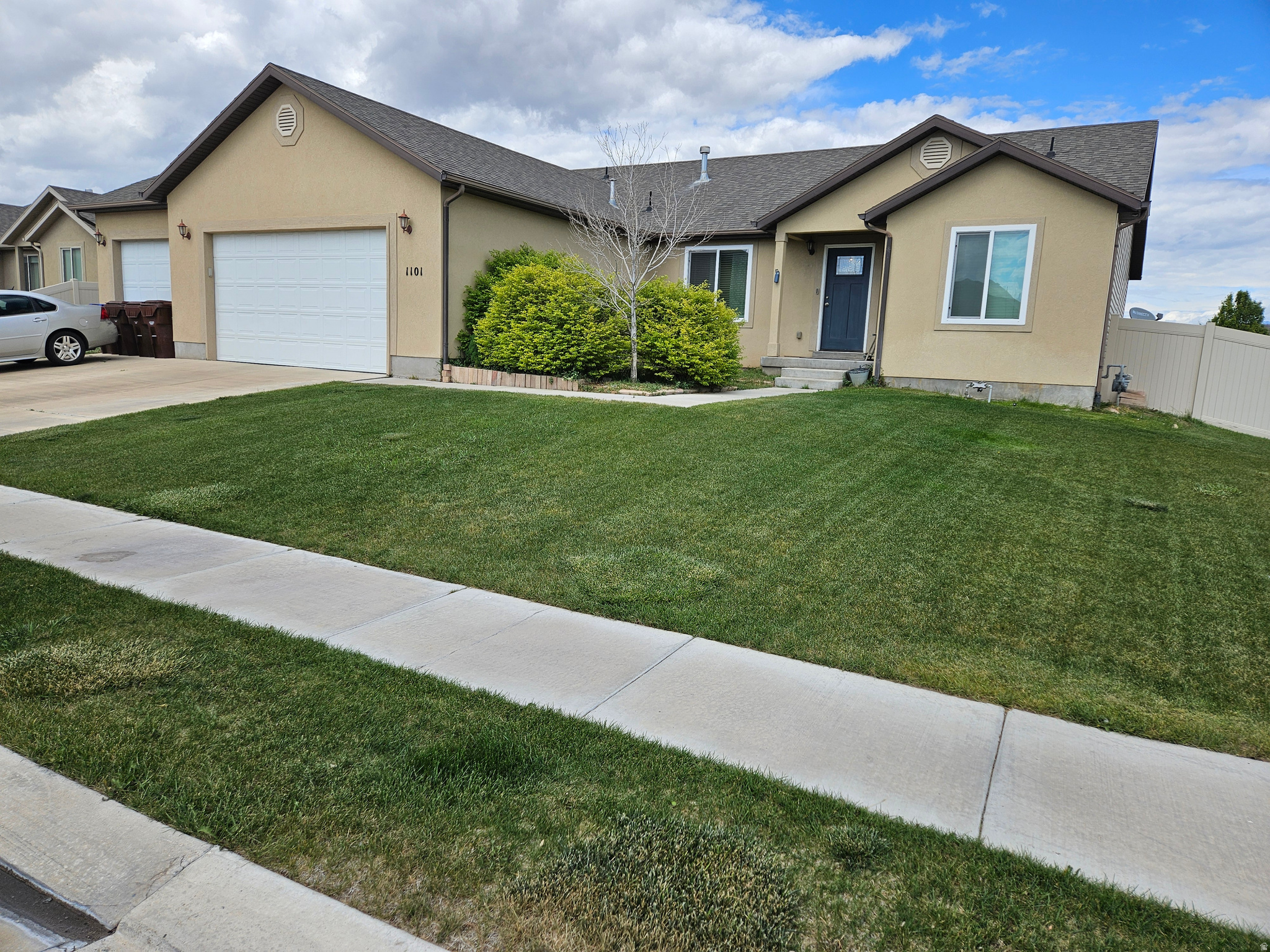 Welcome home to this spacious Eagle Mountain rambler, designed for modern comfort with exceptional outdoor amenities. Featured, you will find an open-concept floor plan on a spacious corner lot with direct access to neighborhood walking paths. Located near the Eagle Mountain Rodeo grounds and a short drive to Utah Lake, this home blends small-town charm with outdoor adventure. All prospective buyers are encouraged to arrange a professional home inspection and appraisal to their satisfaction. To facilitate a prompt and efficient transaction, offers should include a buyer pre-approval letter or verifiable proof of funds.